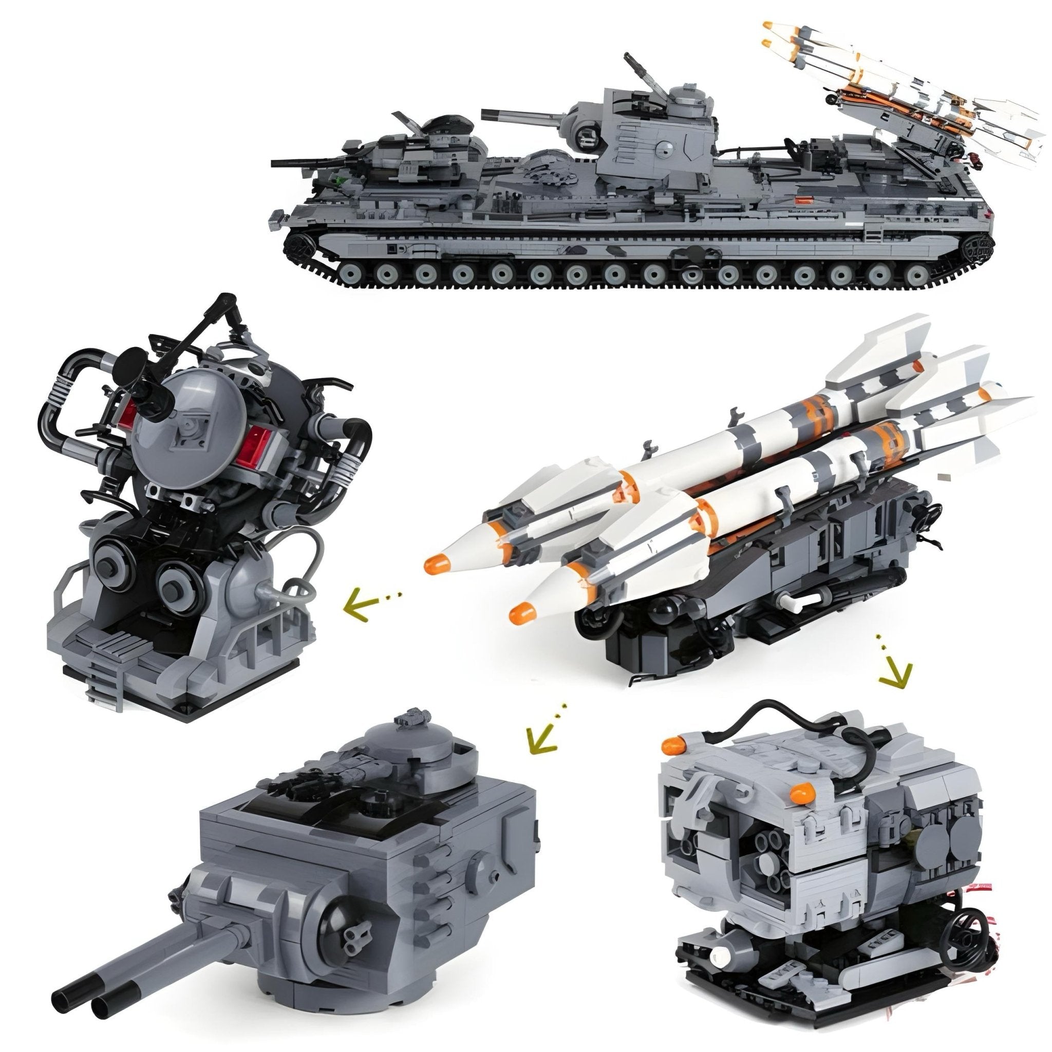 Missile Carrier Tank | 3665pcs - My Store