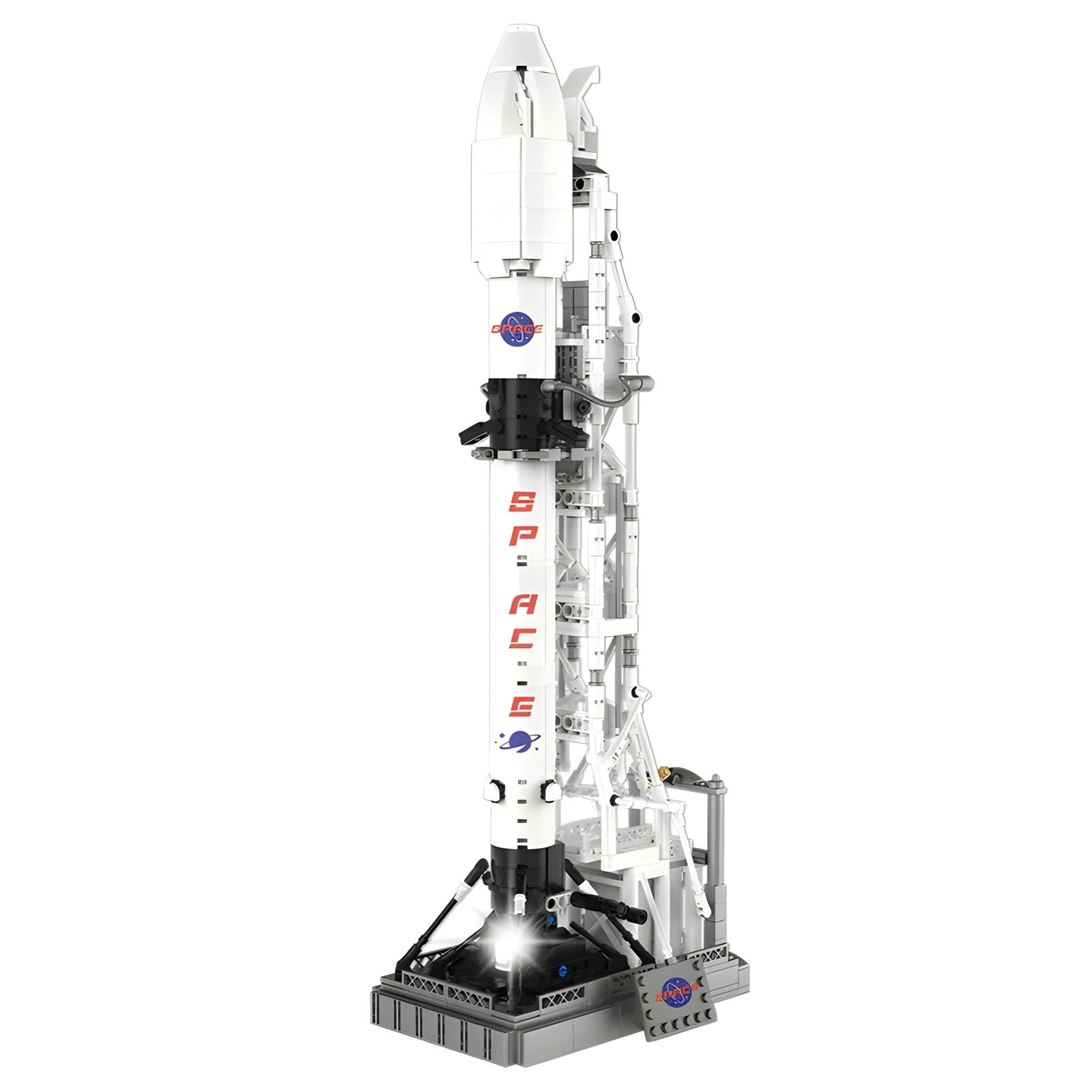 Moon Landing Program Rocket X | 868pcs - My Store