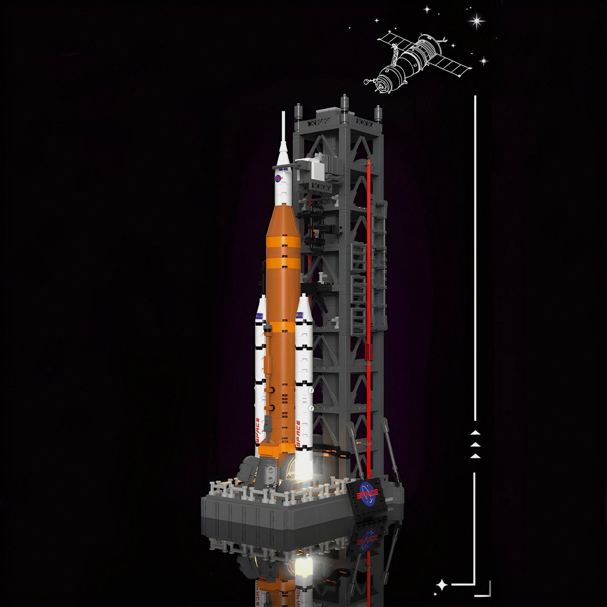 Moon Landing: SLS Space Launch System | 908pcs - My Store