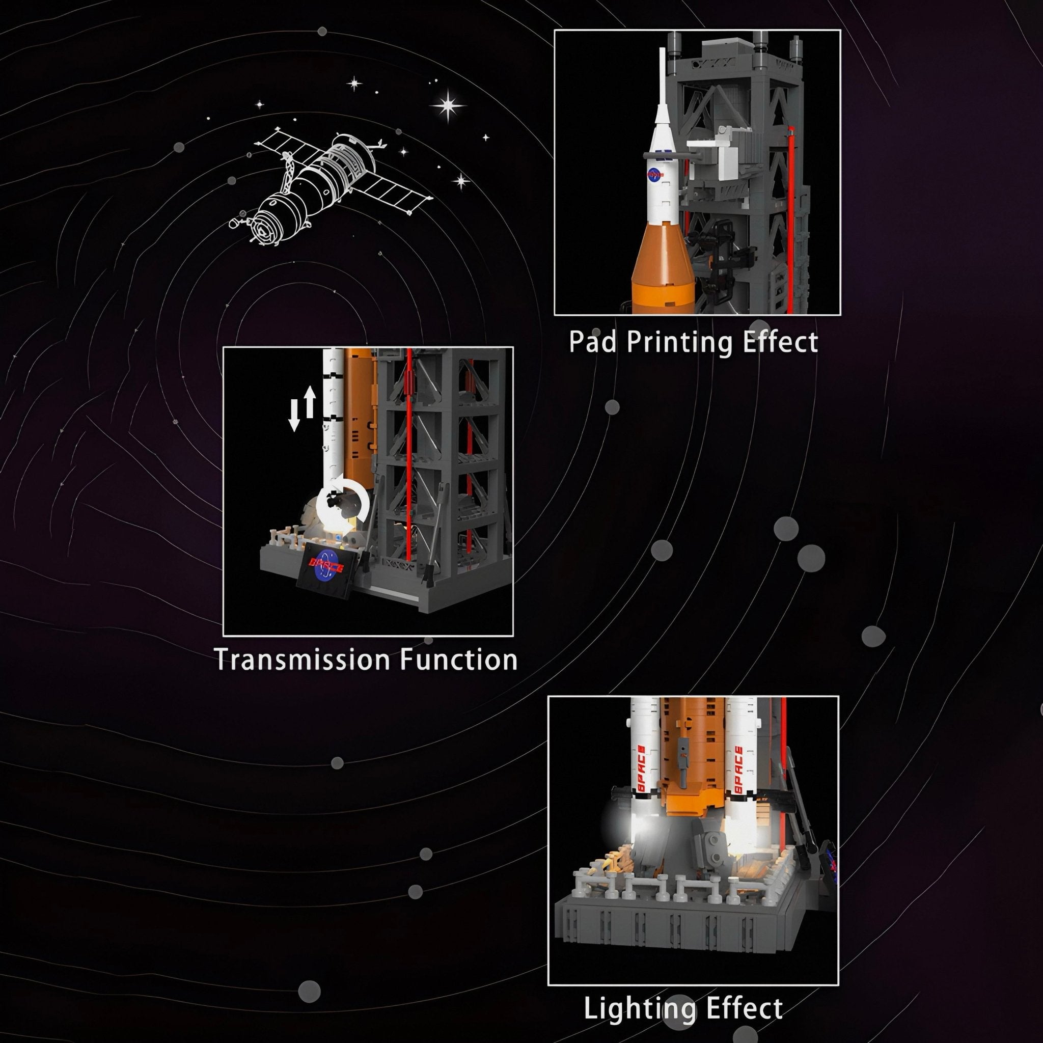 Moon Landing: SLS Space Launch System | 908pcs - My Store