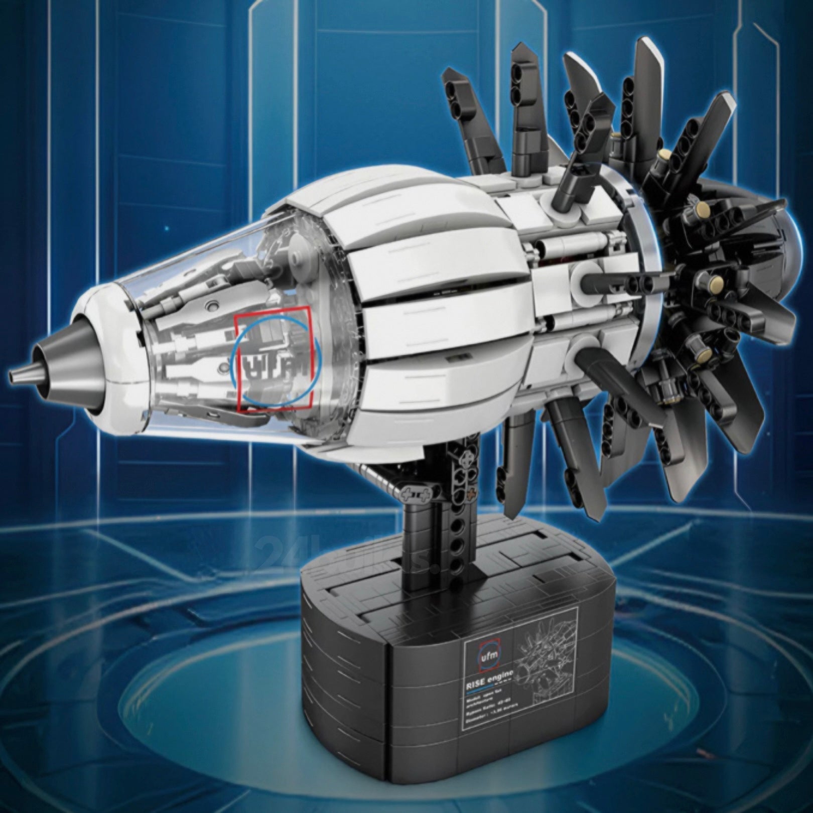 Motorised Aircraft Engine | 1354pcs - My Store