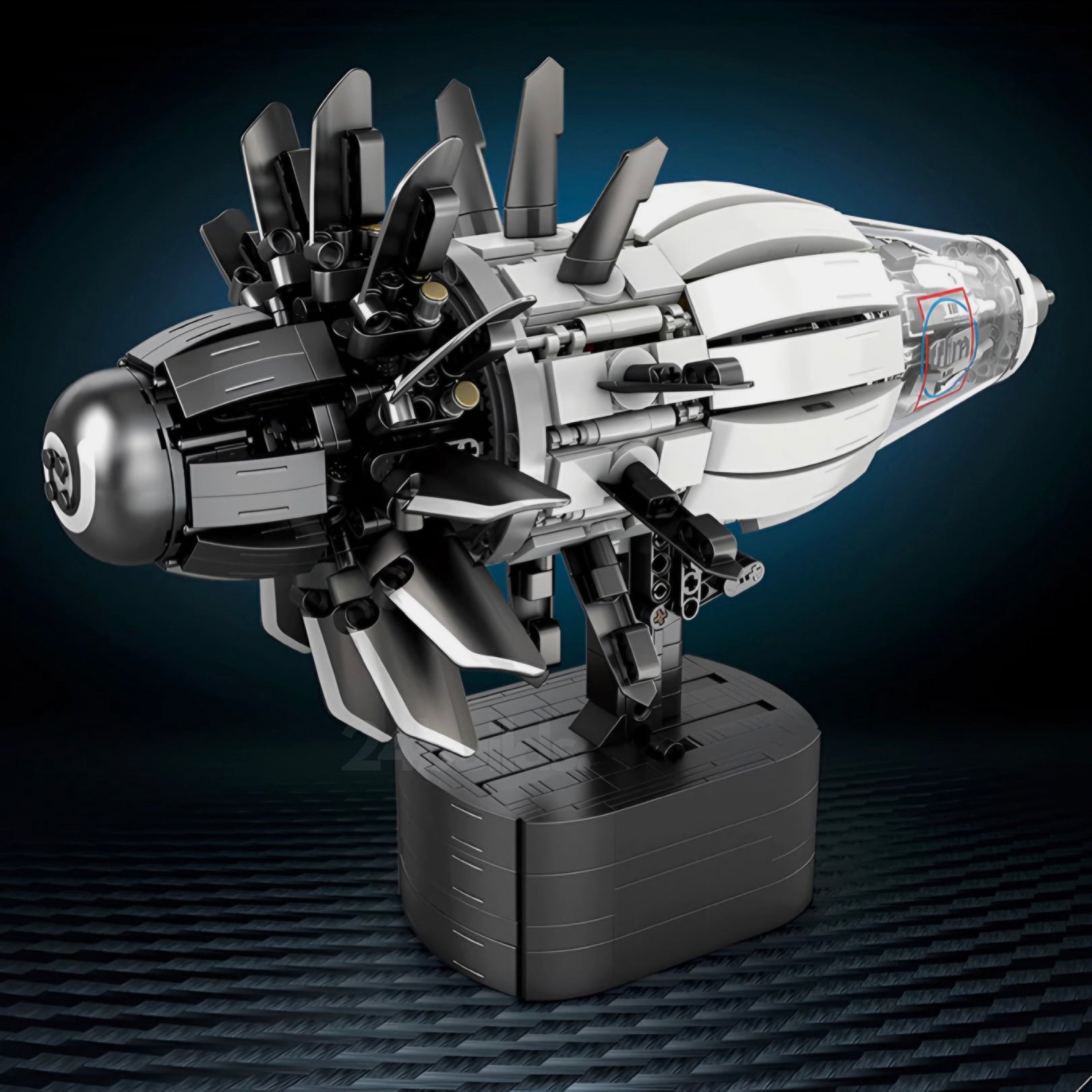 Motorised Aircraft Engine | 1354pcs - My Store