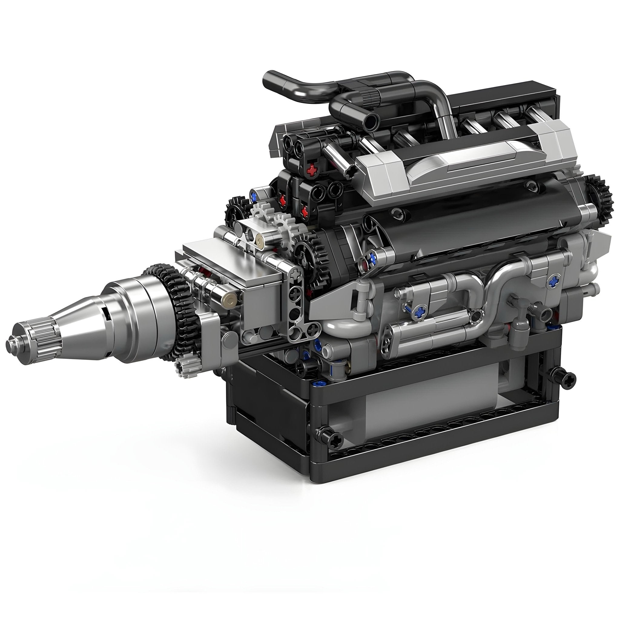 Motorised British Luxury V12 Engine | 734pcs - My Store