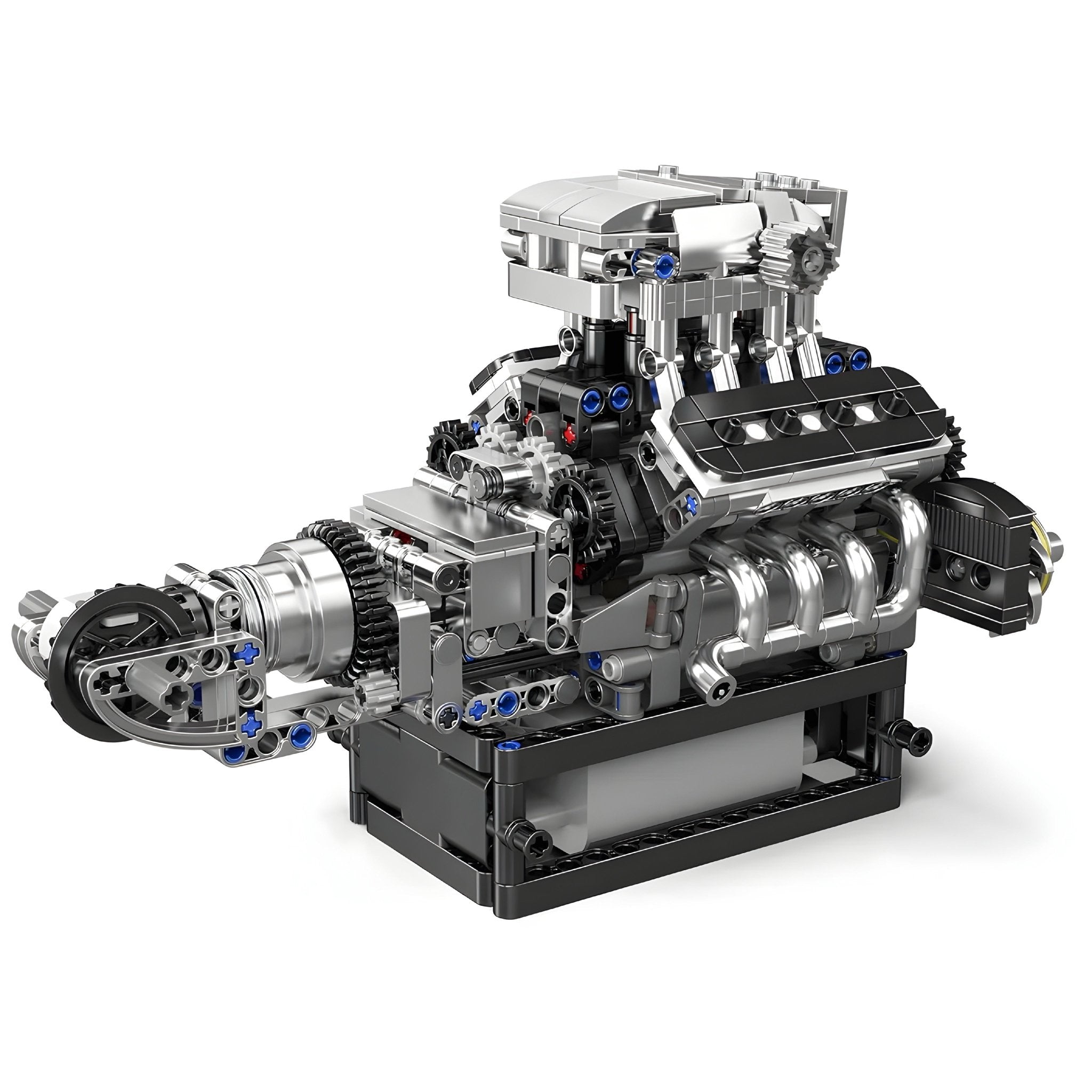 Motorised British Supercar V8 Engine | 736pcs - My Store