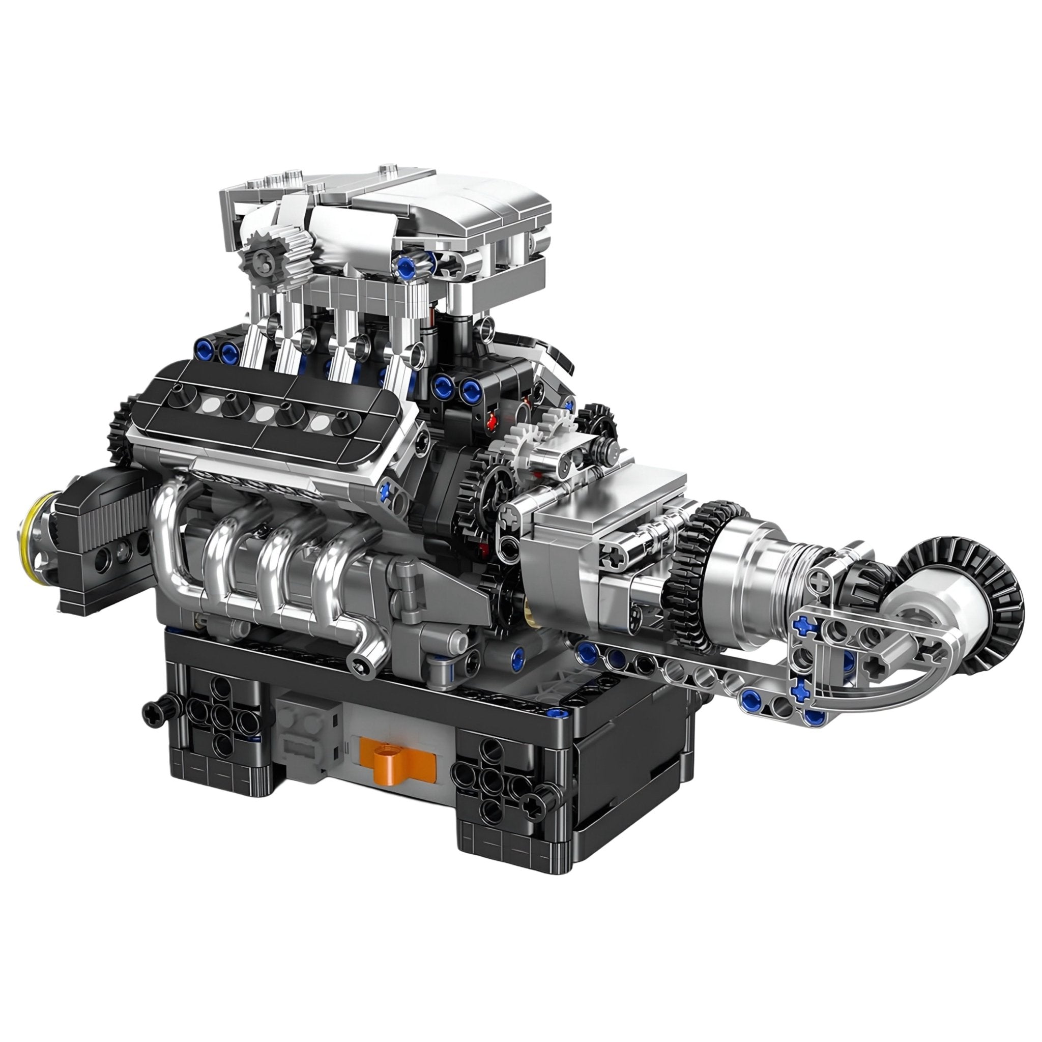 Motorised British Supercar V8 Engine | 736pcs - My Store