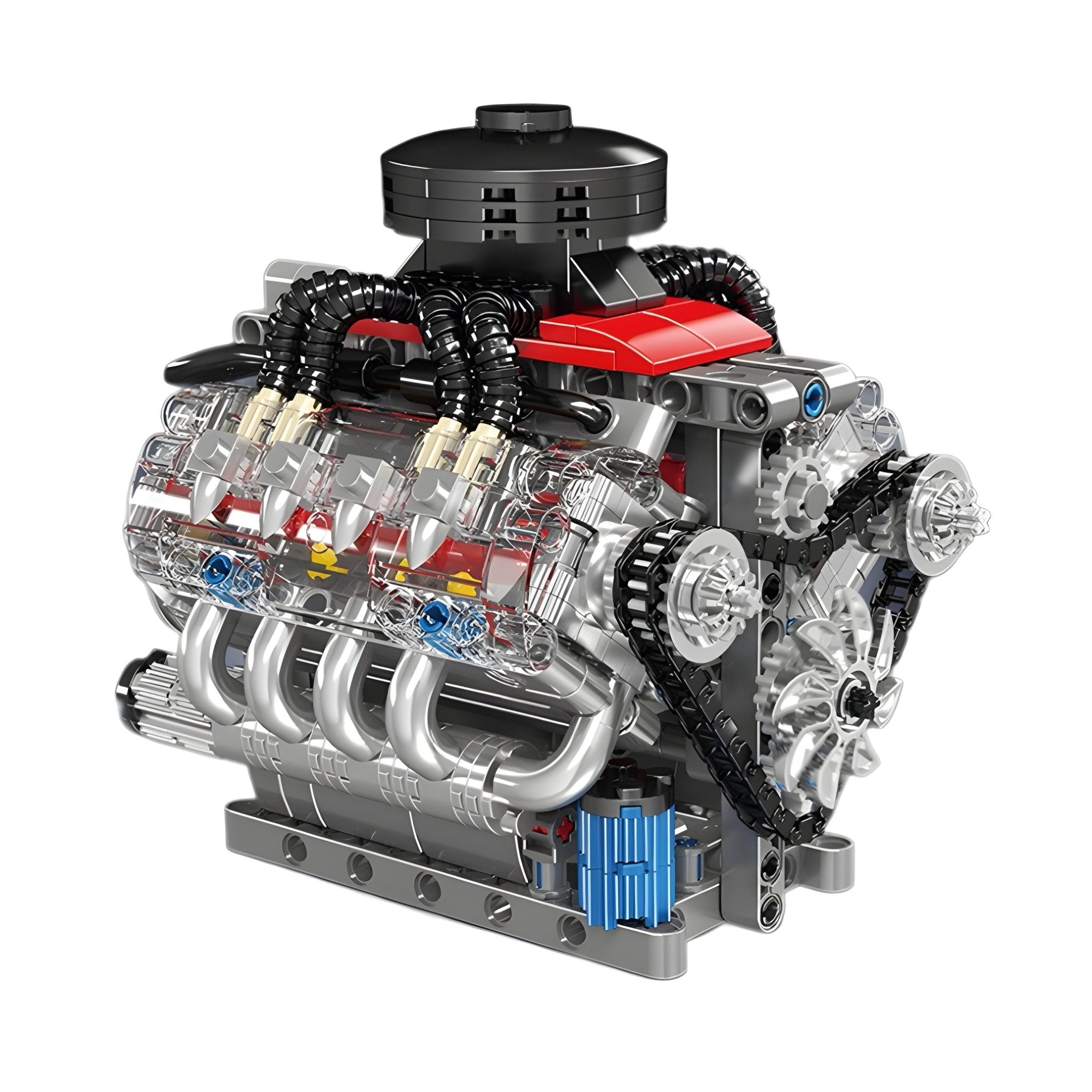 Motorised Chevy V8 Engine | 488pcs - My Store