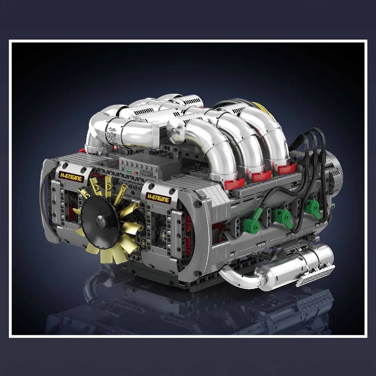 Motorised Flat 6 Engine | 2376pcs - My Store