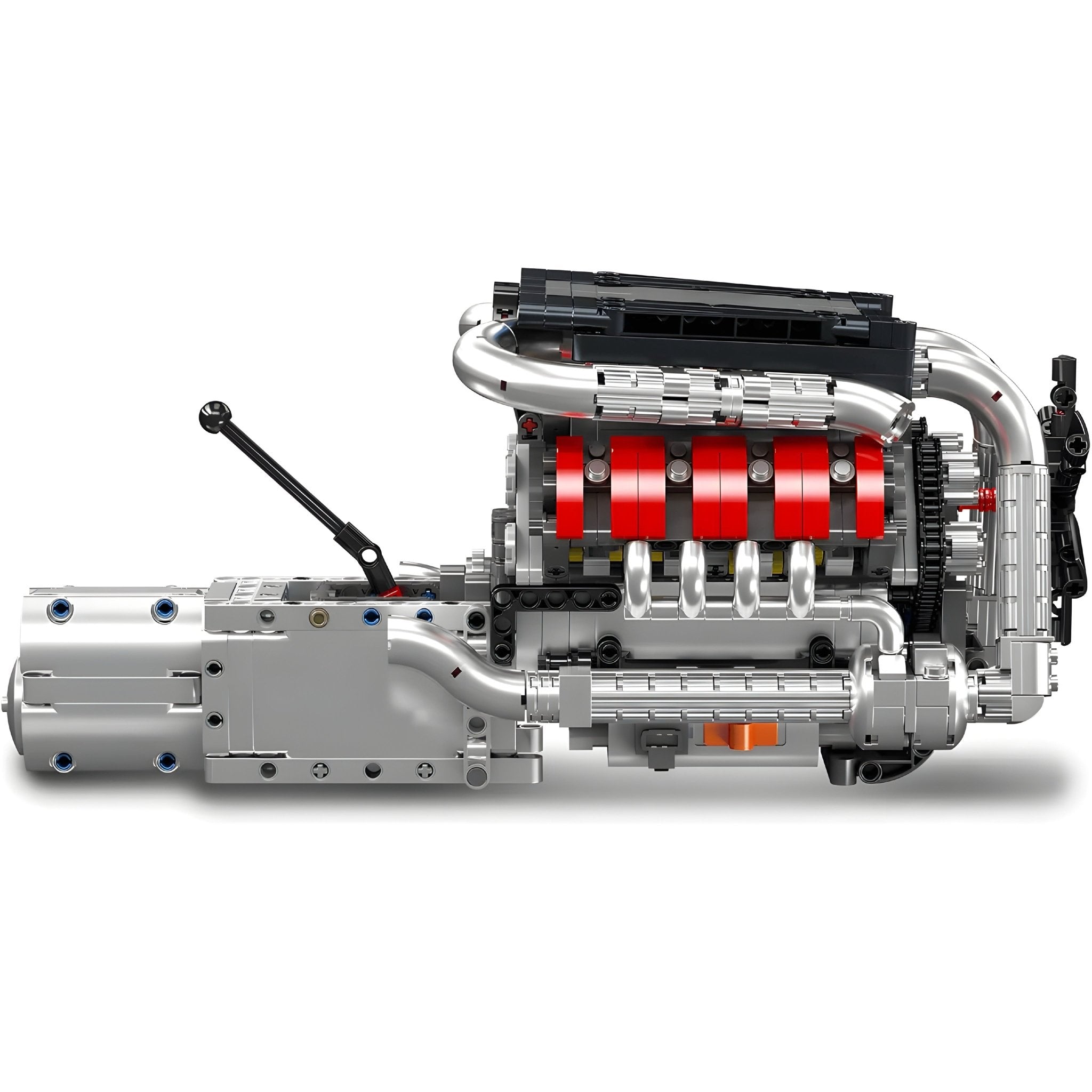 Motorised German V8 Engine & Gearbox | 1168pcs - My Store