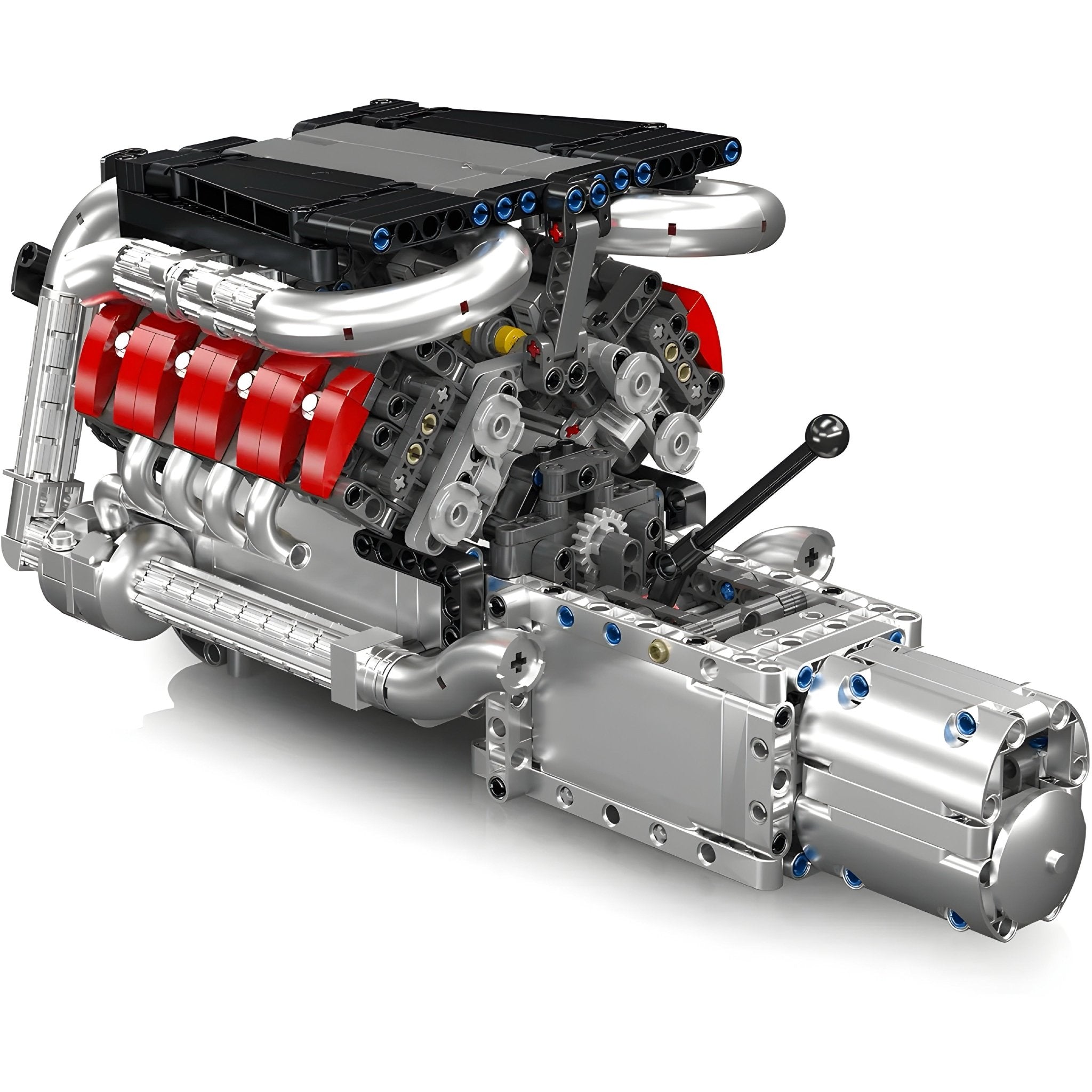 Motorised German V8 Engine & Gearbox | 1168pcs - My Store