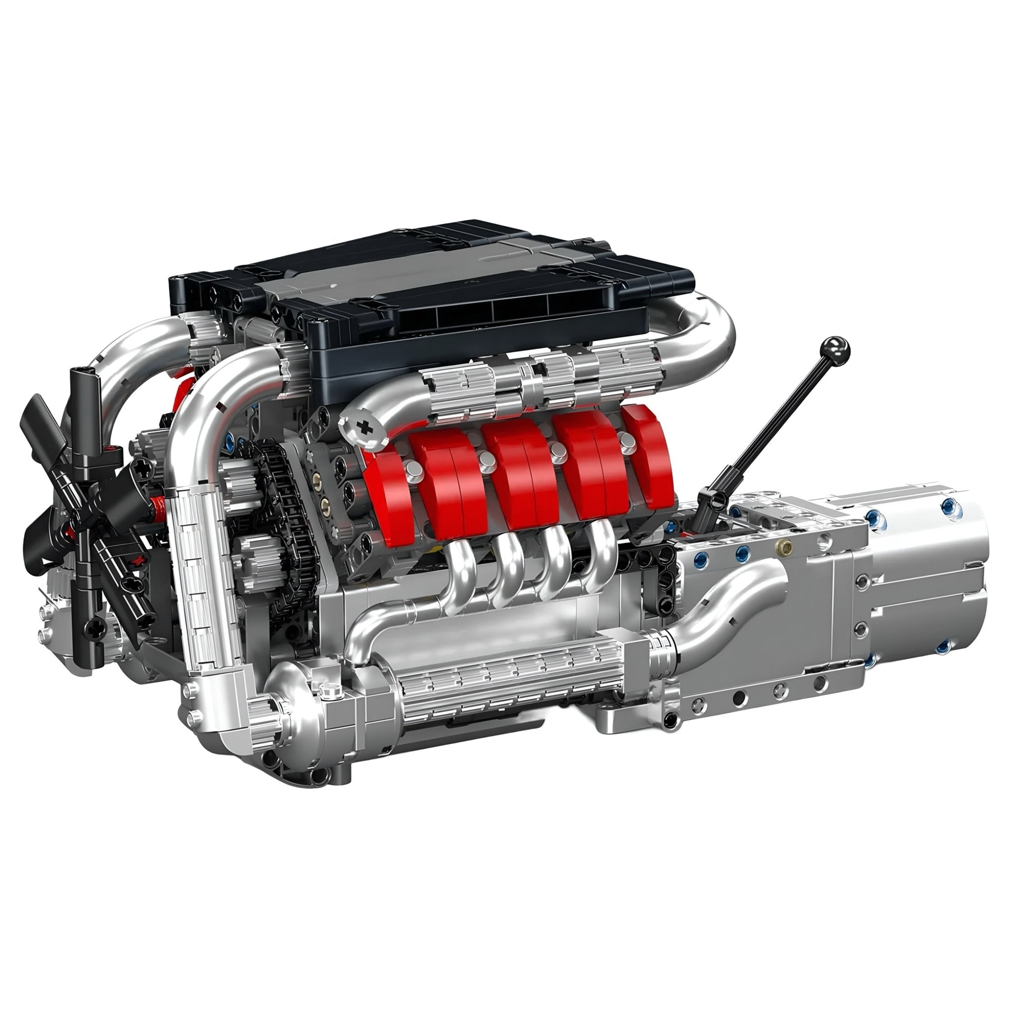 Motorised German V8 Engine & Gearbox | 1168pcs - My Store