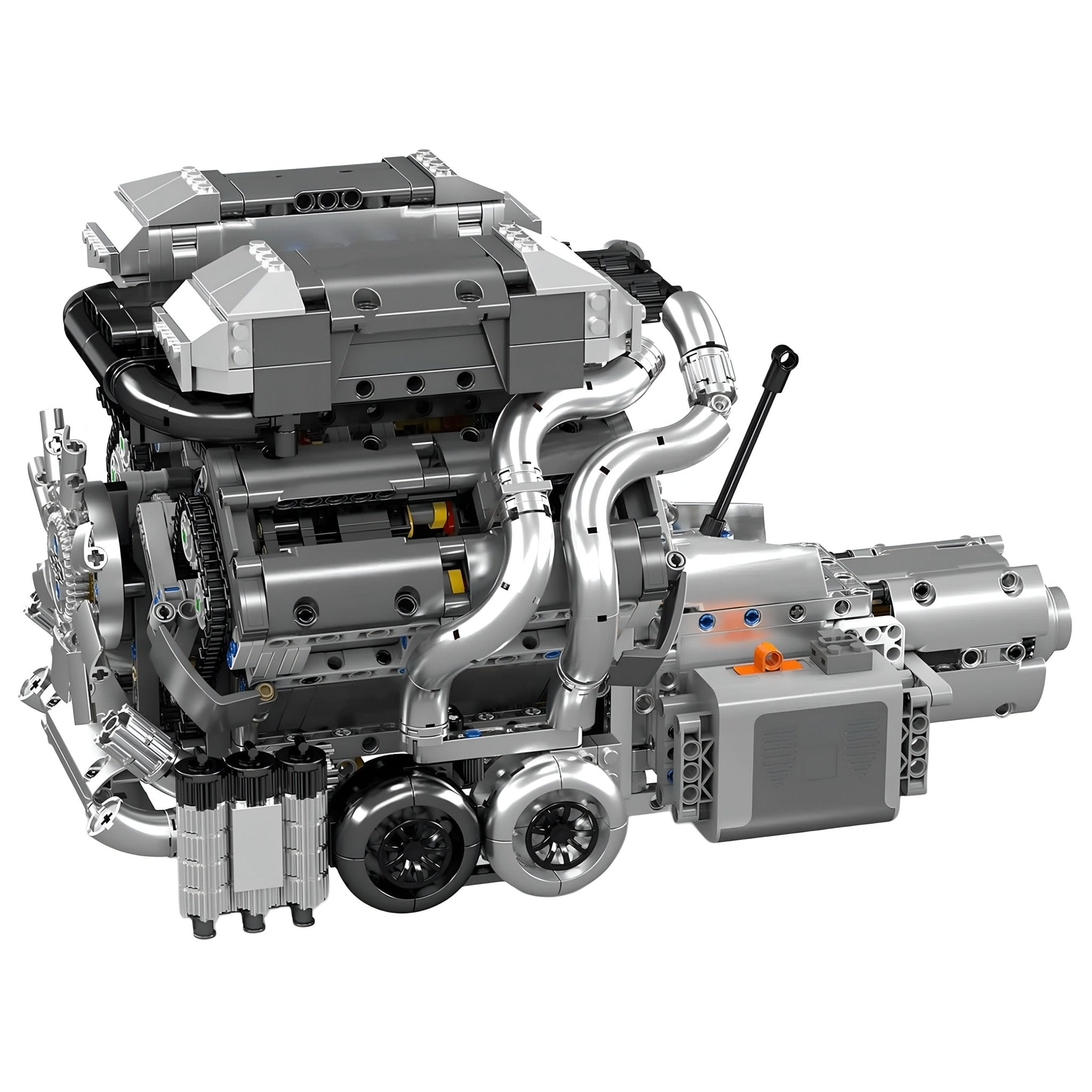 Motorised Hypercar W16 Engine & Gearbox | 2024pcs - My Store