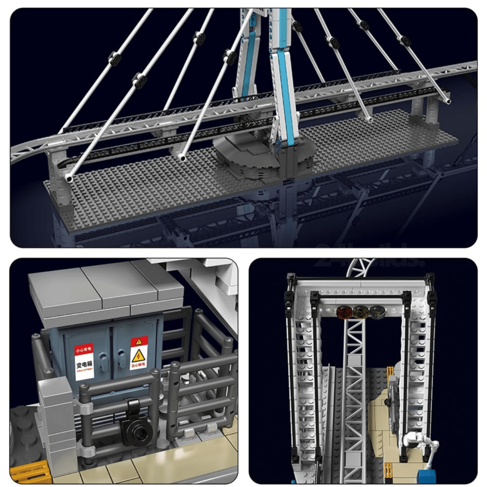 Motorised Monorail | 1488pcs - My Store