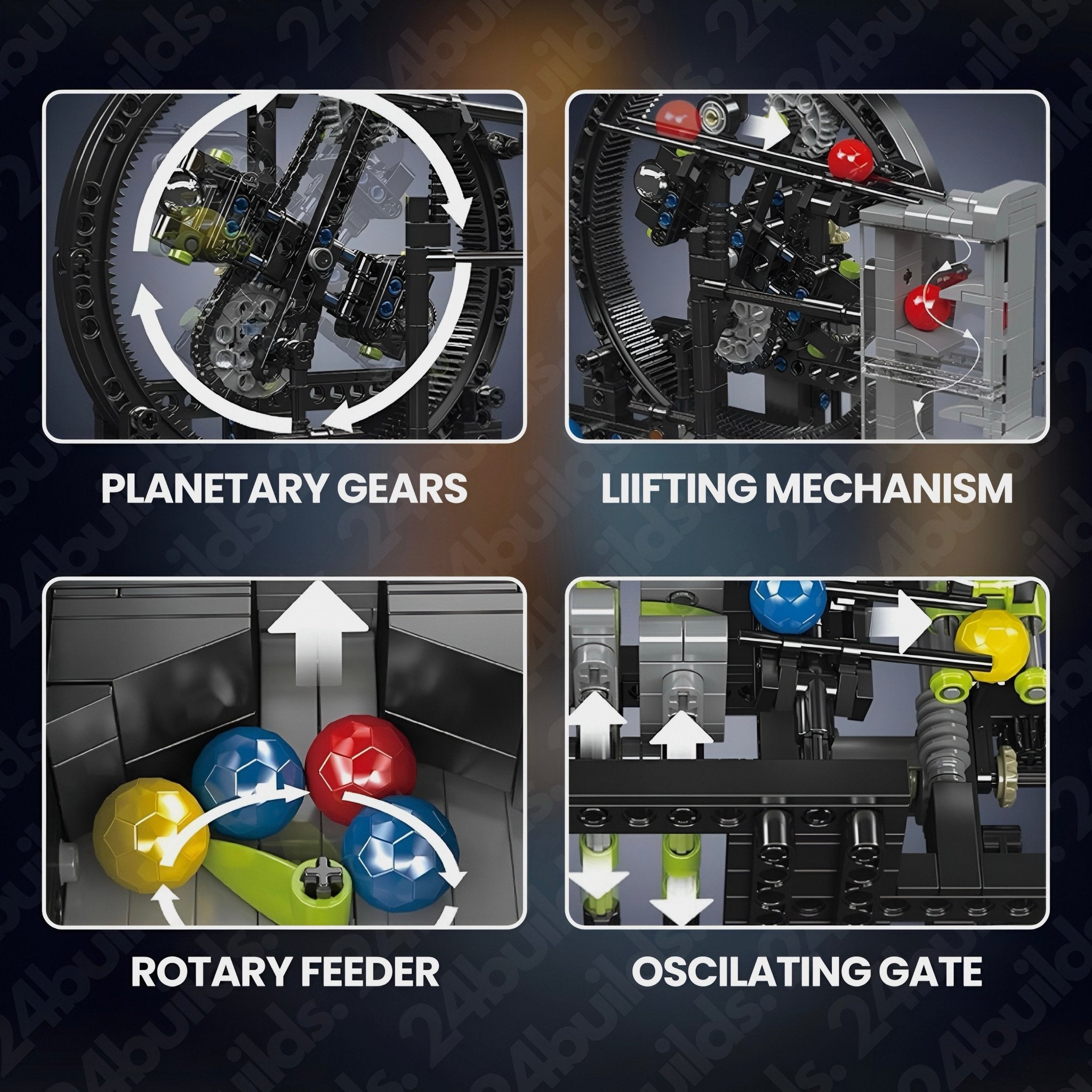 Motorised Planetary GBC | 1012pcs - My Store