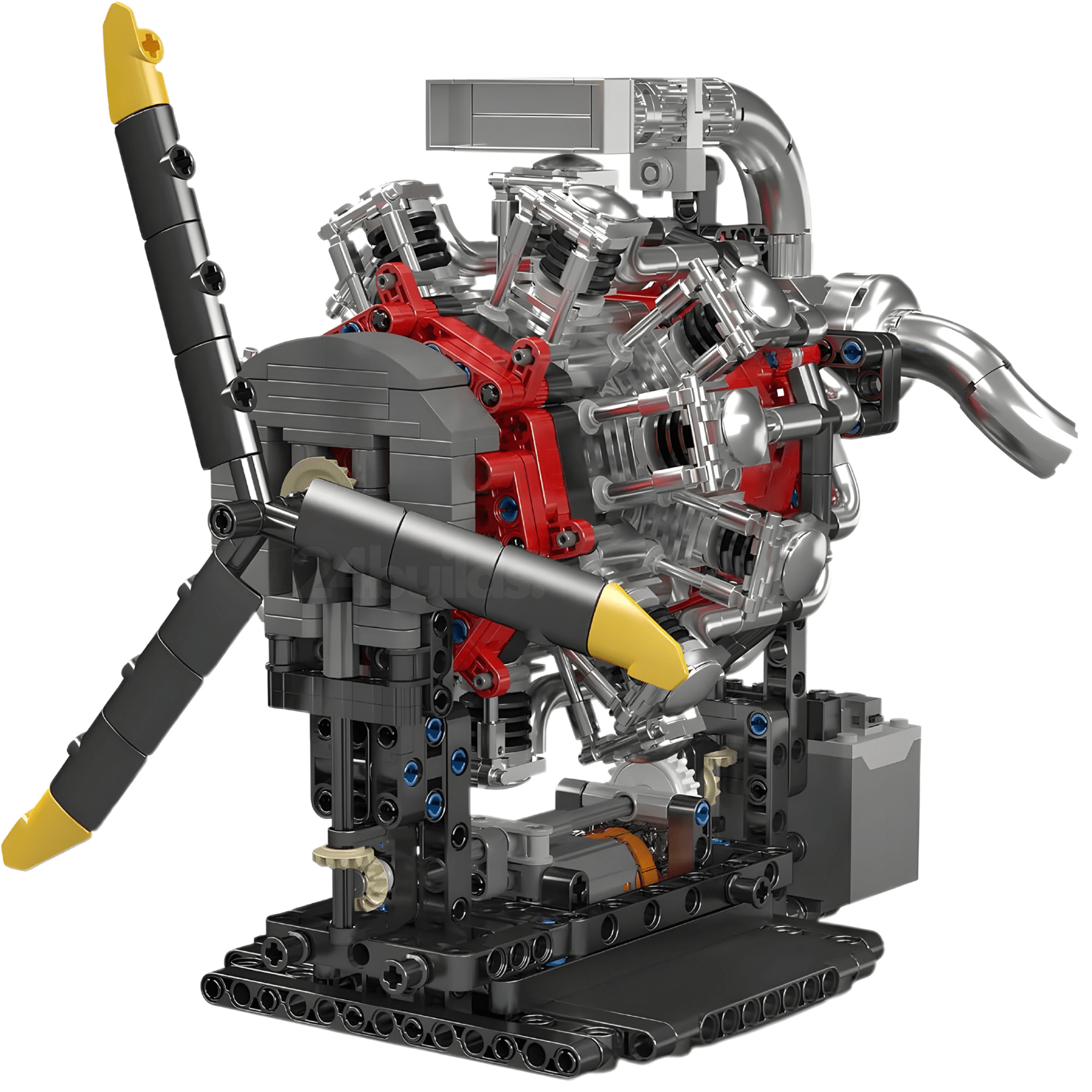 Motorised Radial Aircraft Engine | 1146pcs - My Store