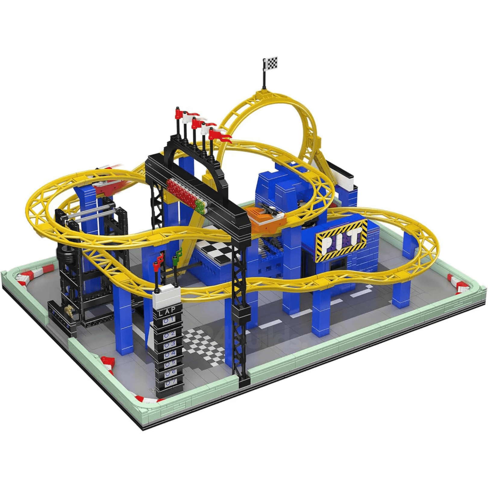 Motorised Roller Coaster | 1708pcs - My Store