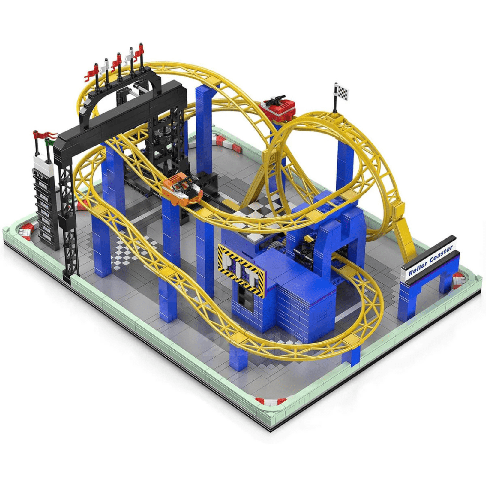 Motorised Roller Coaster | 1708pcs - My Store