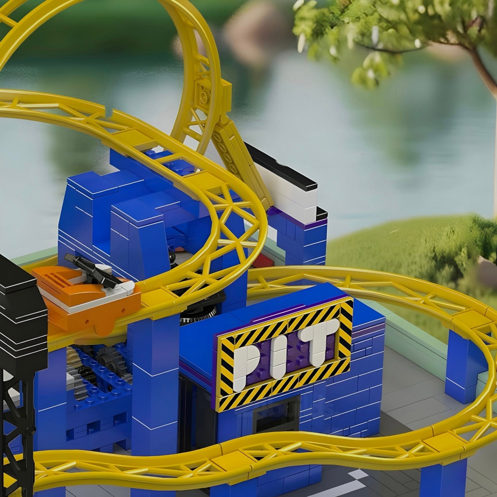Motorised Roller Coaster | 1708pcs - My Store