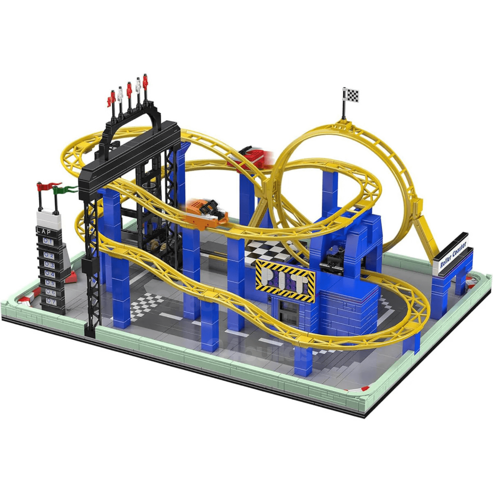 Motorised Roller Coaster | 1708pcs - My Store