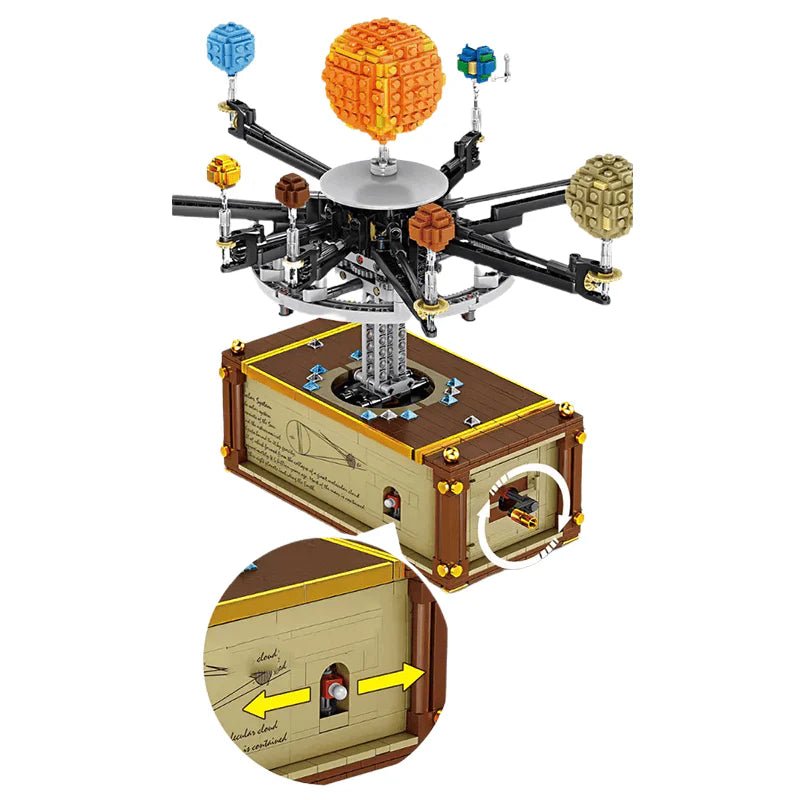 Motorised Solar System | 1468pcs - My Store