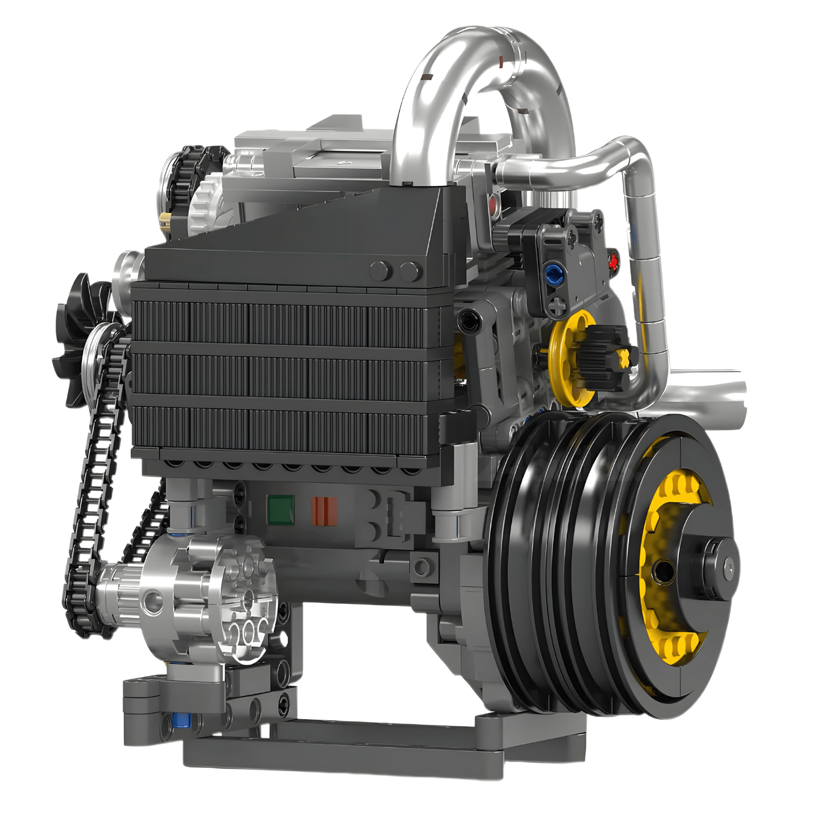Motorised Swedish Hypercar Engine | 738pcs - My Store