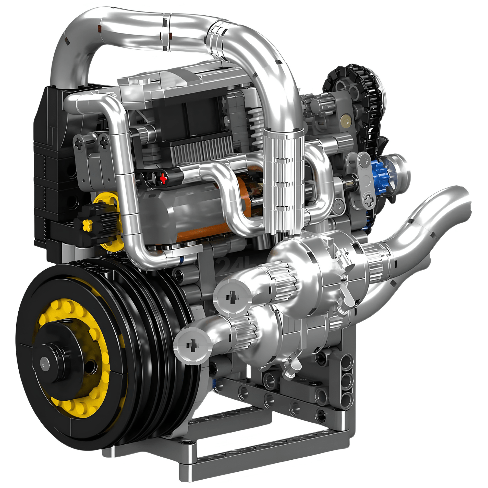 Motorised Swedish Hypercar Engine | 738pcs - My Store