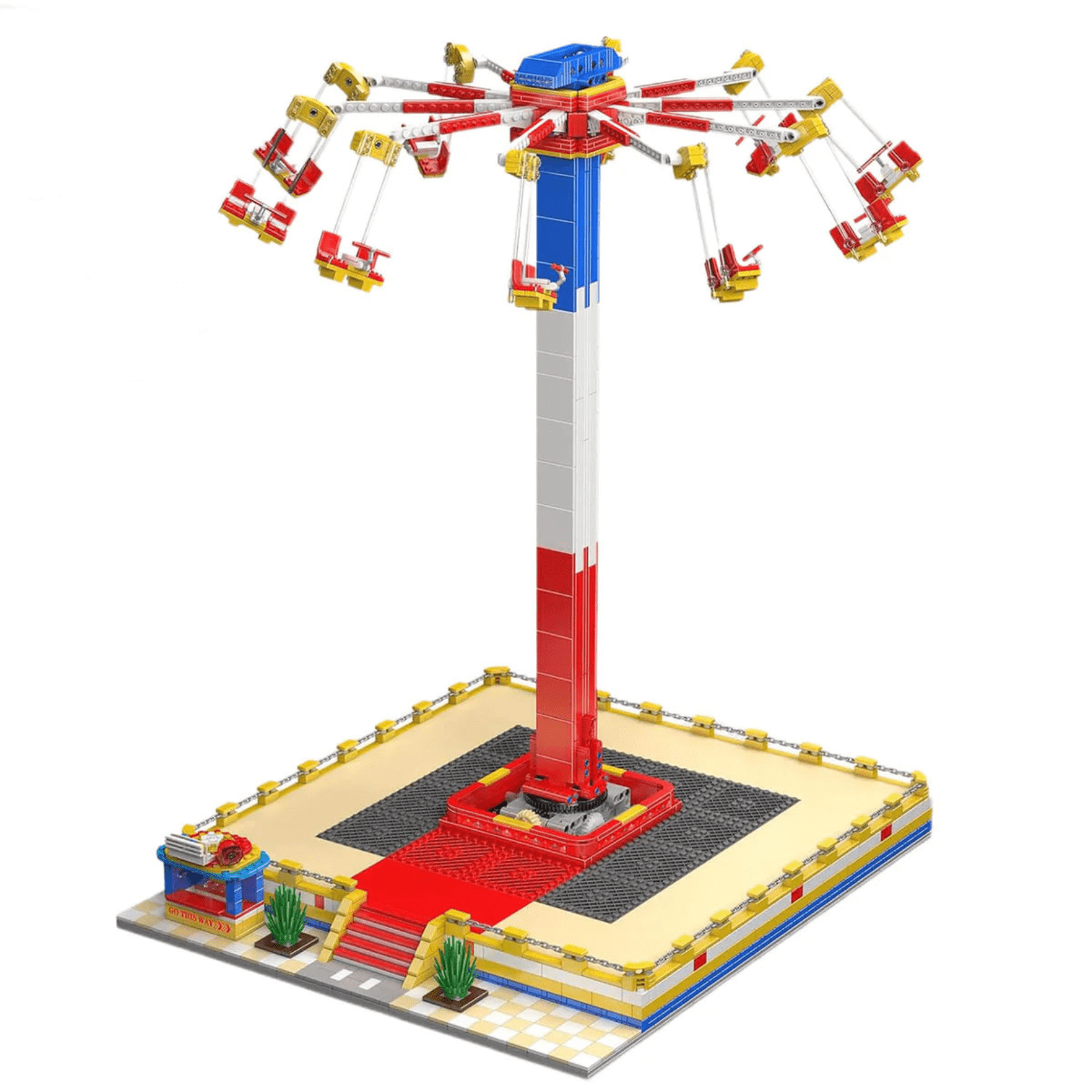 Motorised Swing Carousel | 1580pcs - My Store