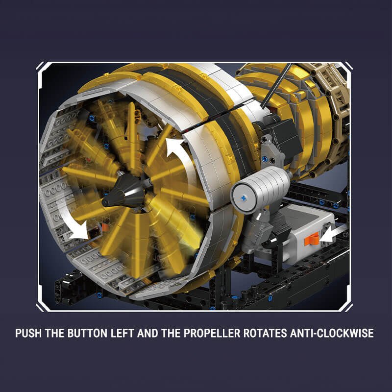 Motorised Turbine Engine | 2256pcs - My Store