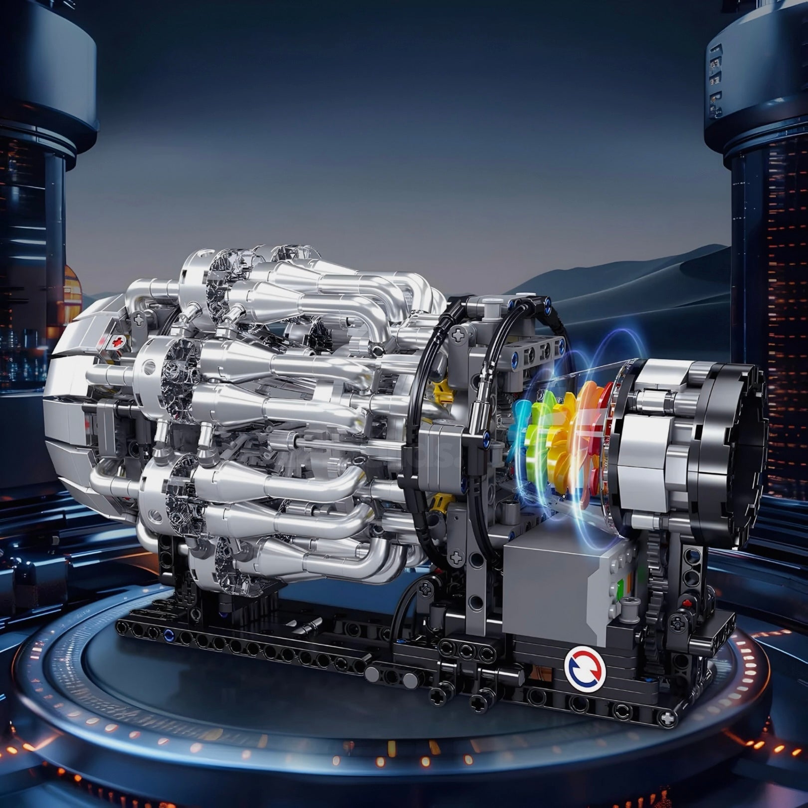 Motorised Turbojet Engine | 1214pcs - My Store