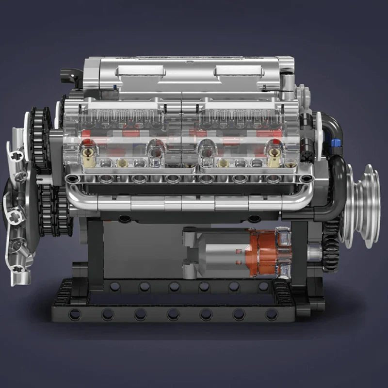 Motorised V8 Engine | 534pcs - My Store