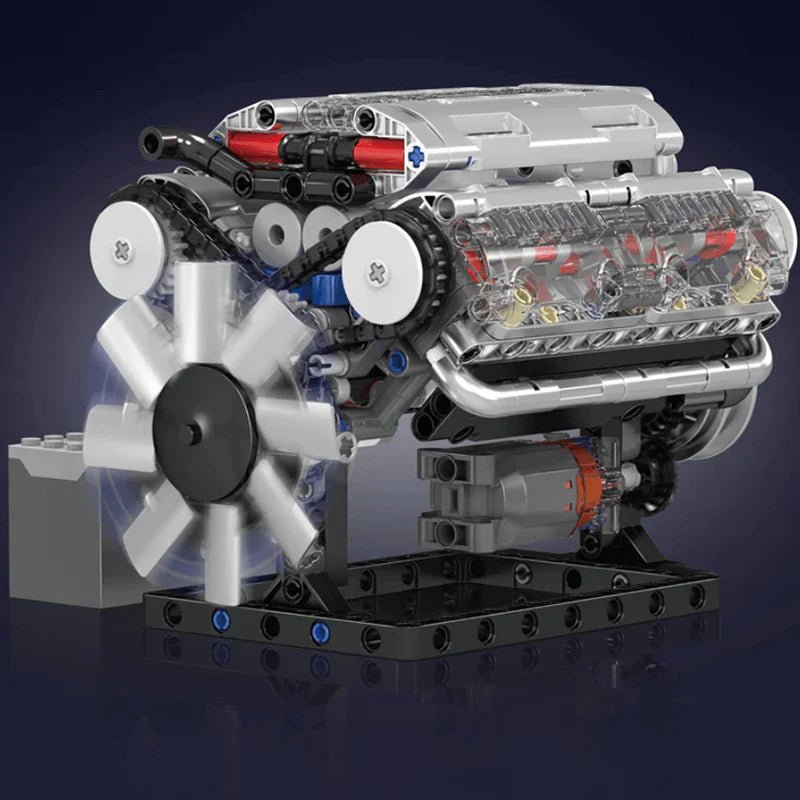 Motorised V8 Engine | 534pcs - My Store