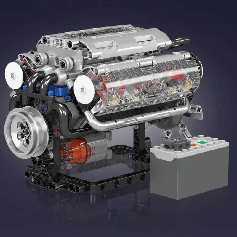 Motorised V8 Engine | 534pcs - My Store