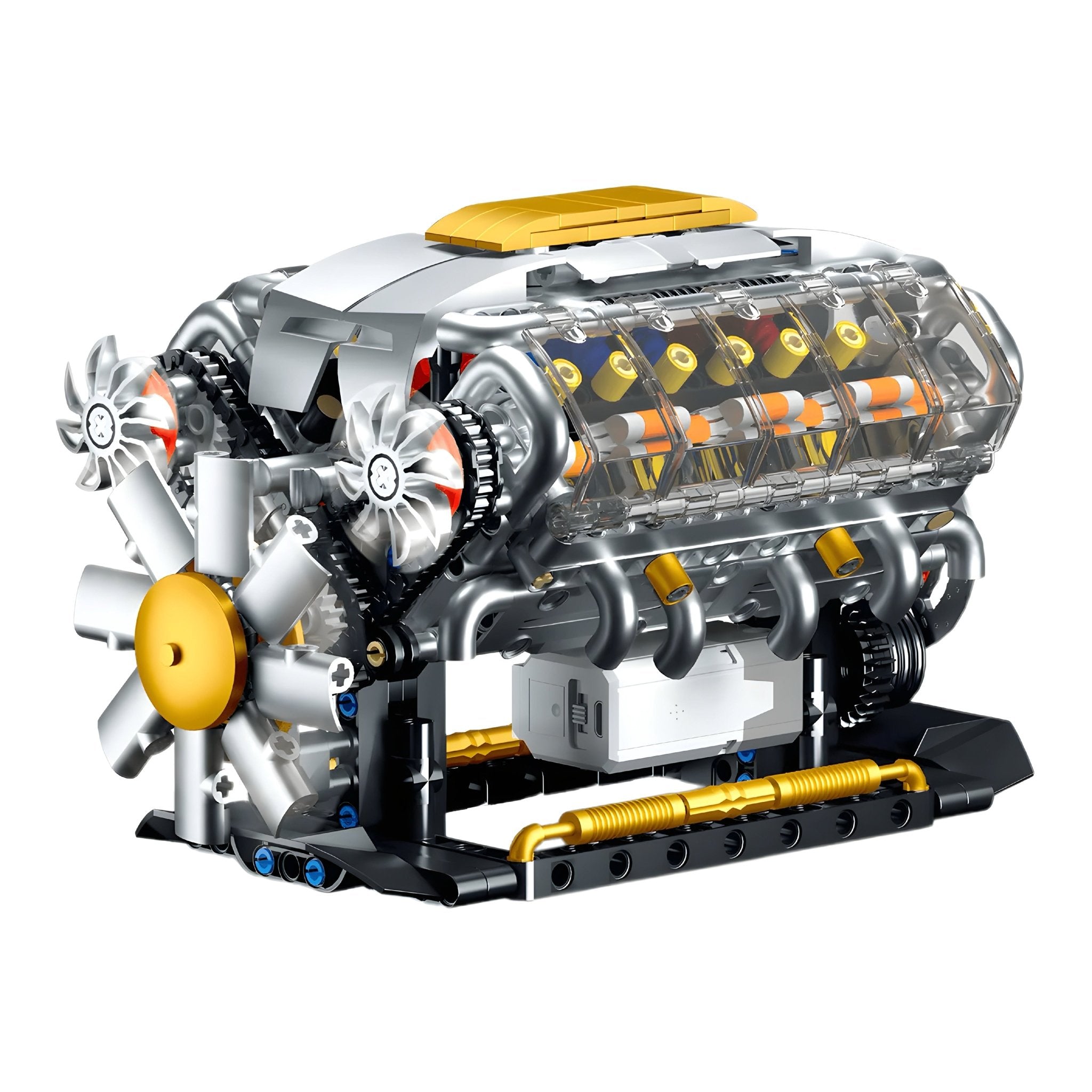 Motorised V8 Engine | 692pcs - My Store