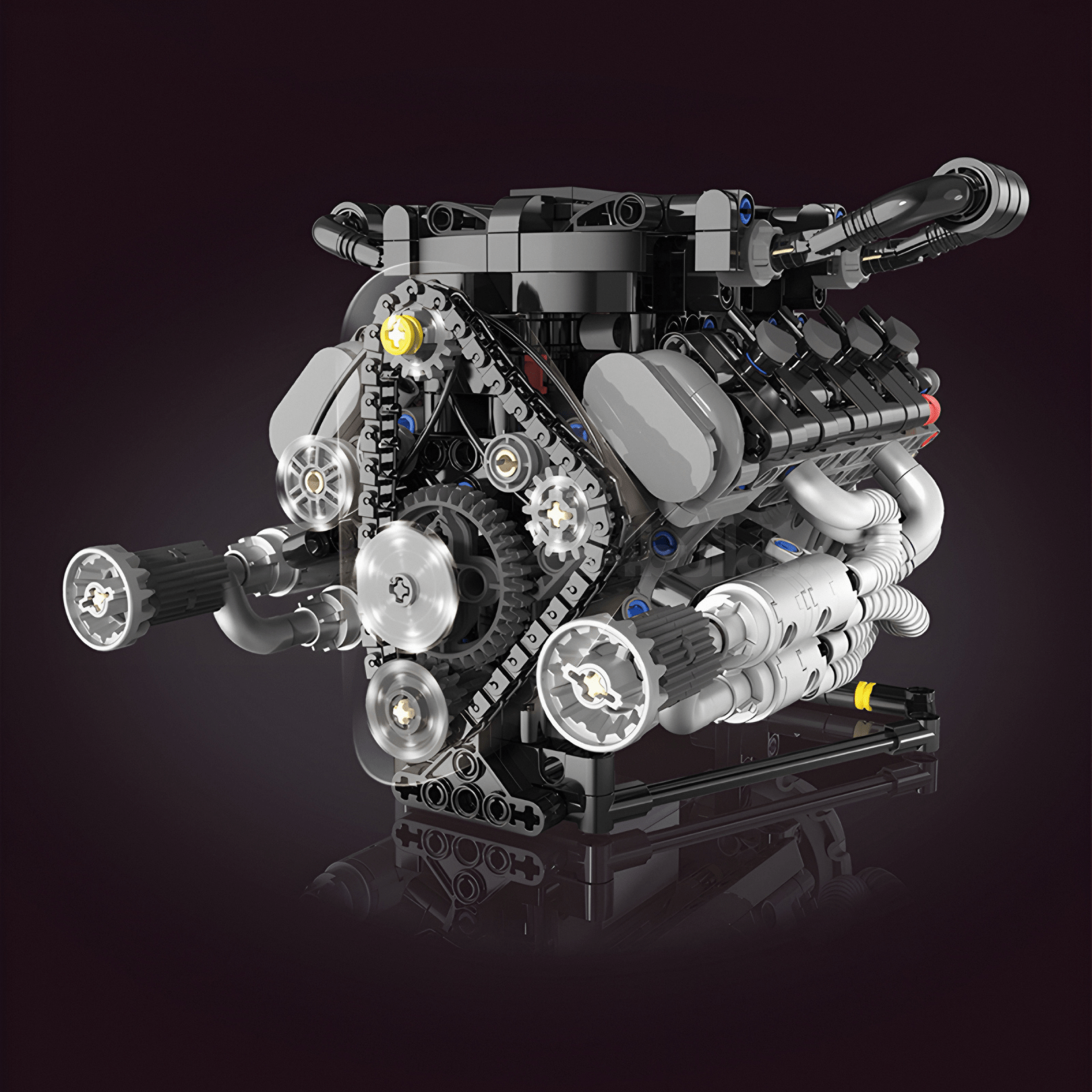 Motorised V8 Engine | 716pcs - My Store