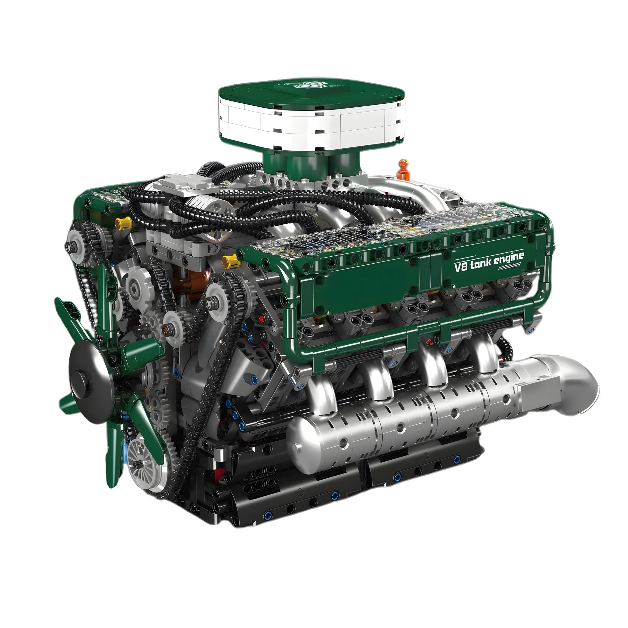 Motorised V8 Tank Engine | 2250pcs - My Store