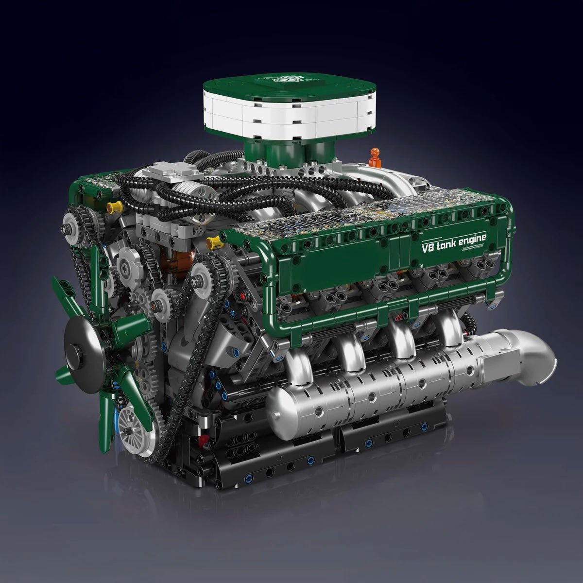 Motorised V8 Tank Engine | 2250pcs - My Store