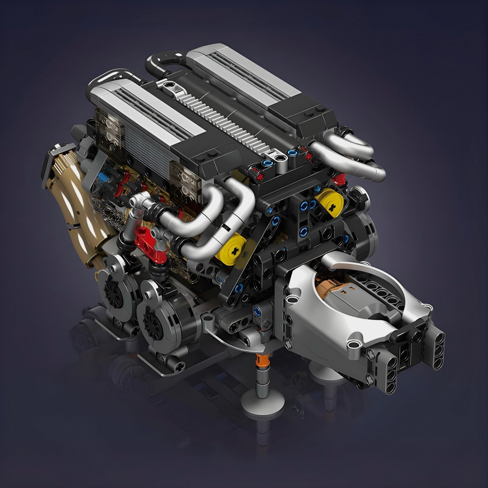 Motorised W16 Engine | 957pcs - My Store