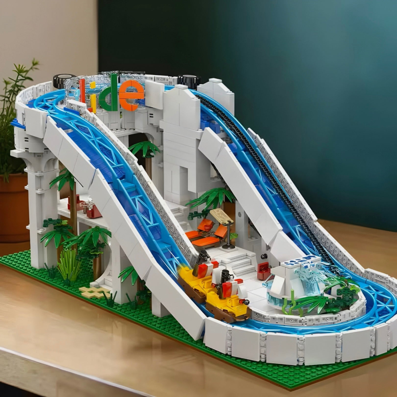 Motorised Water Slide | 2088pcs - My Store