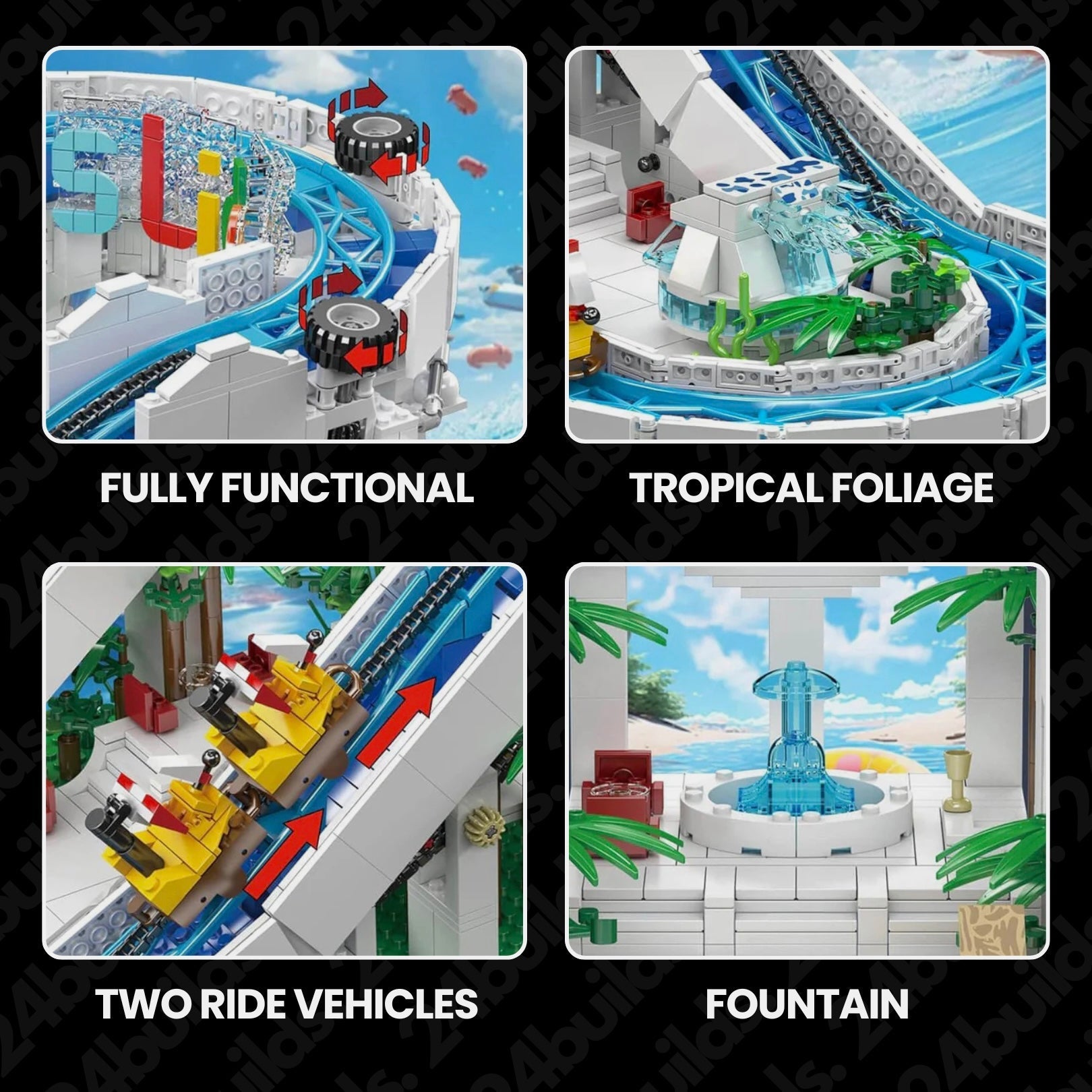Motorised Water Slide | 2088pcs - My Store
