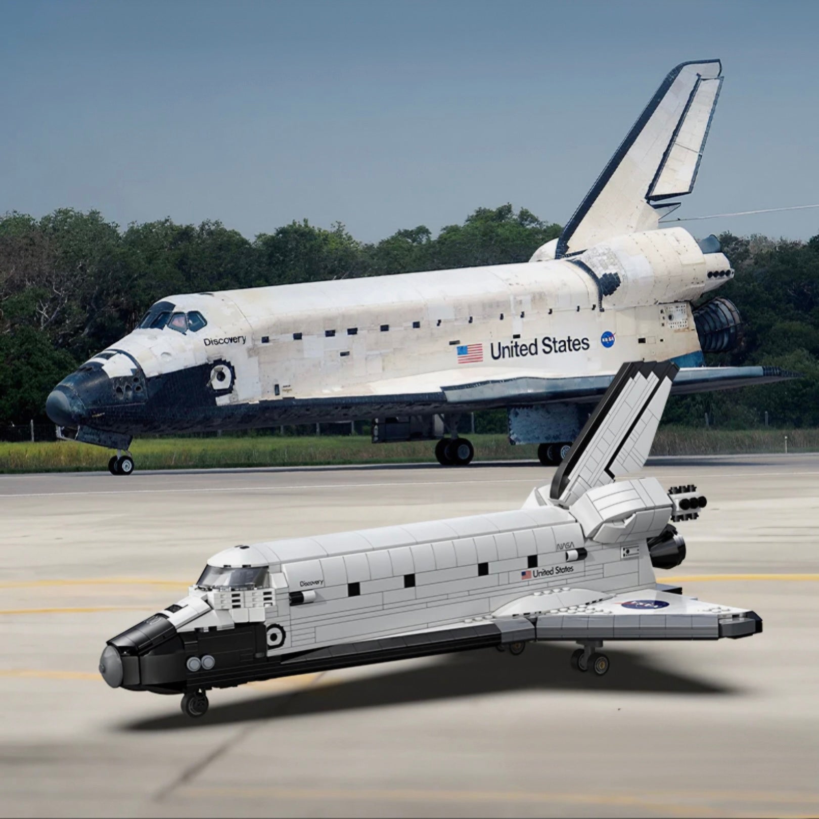 NASA Space Shuttle Discovery | 1826pcs - My Store