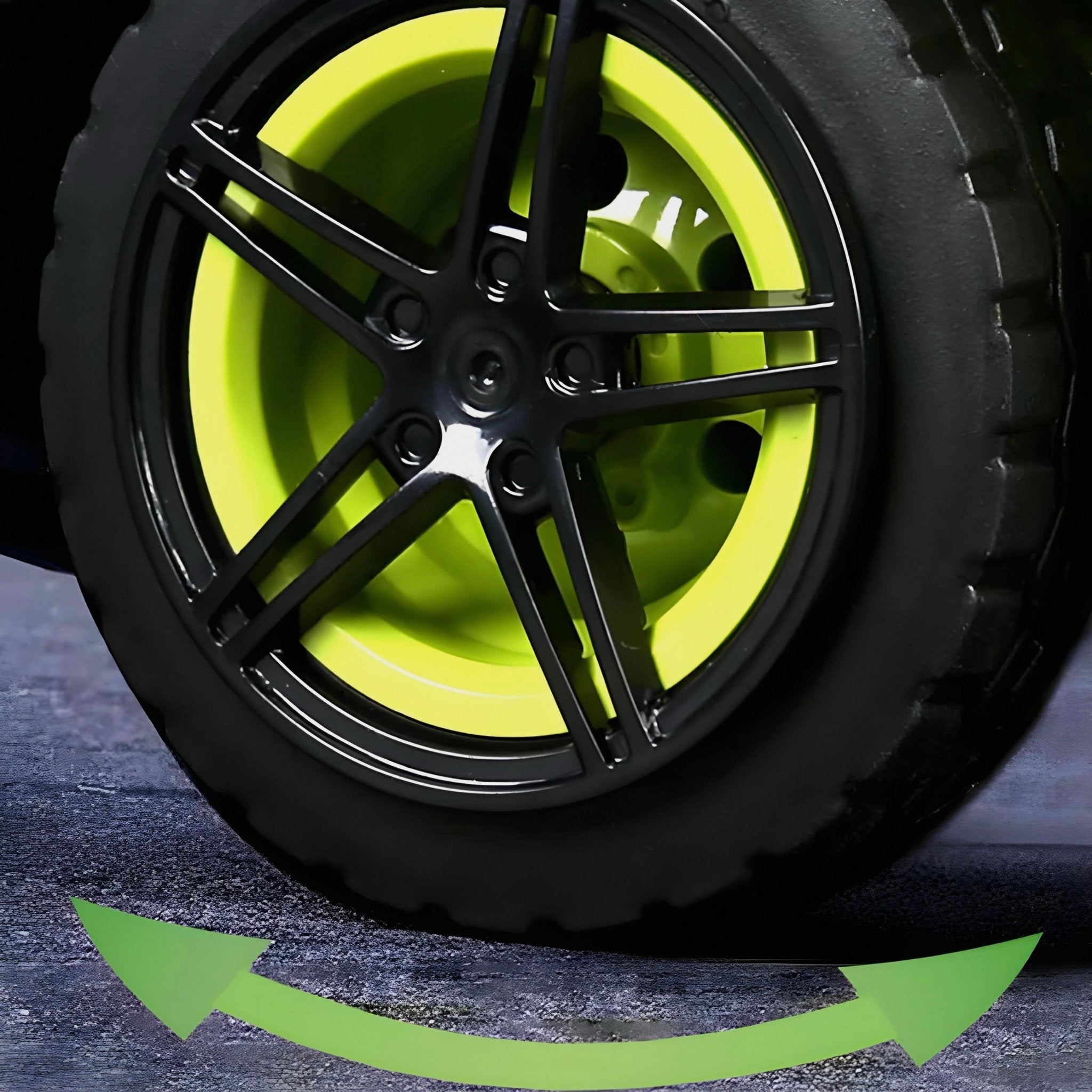 "Neon Green" Italian SUV | 1538pcs - My Store