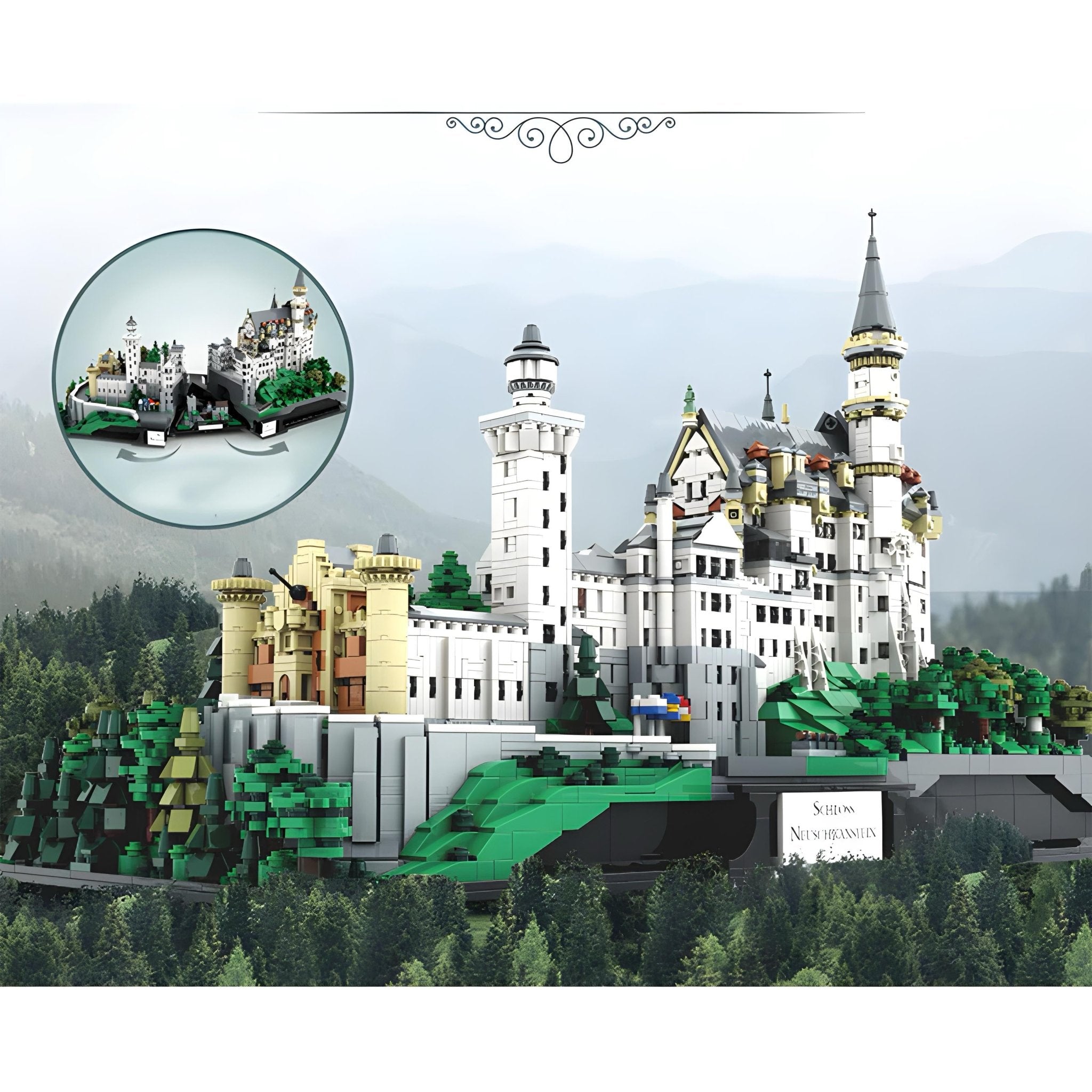 Neuschwanstein Castle | 7438pcs - My Store