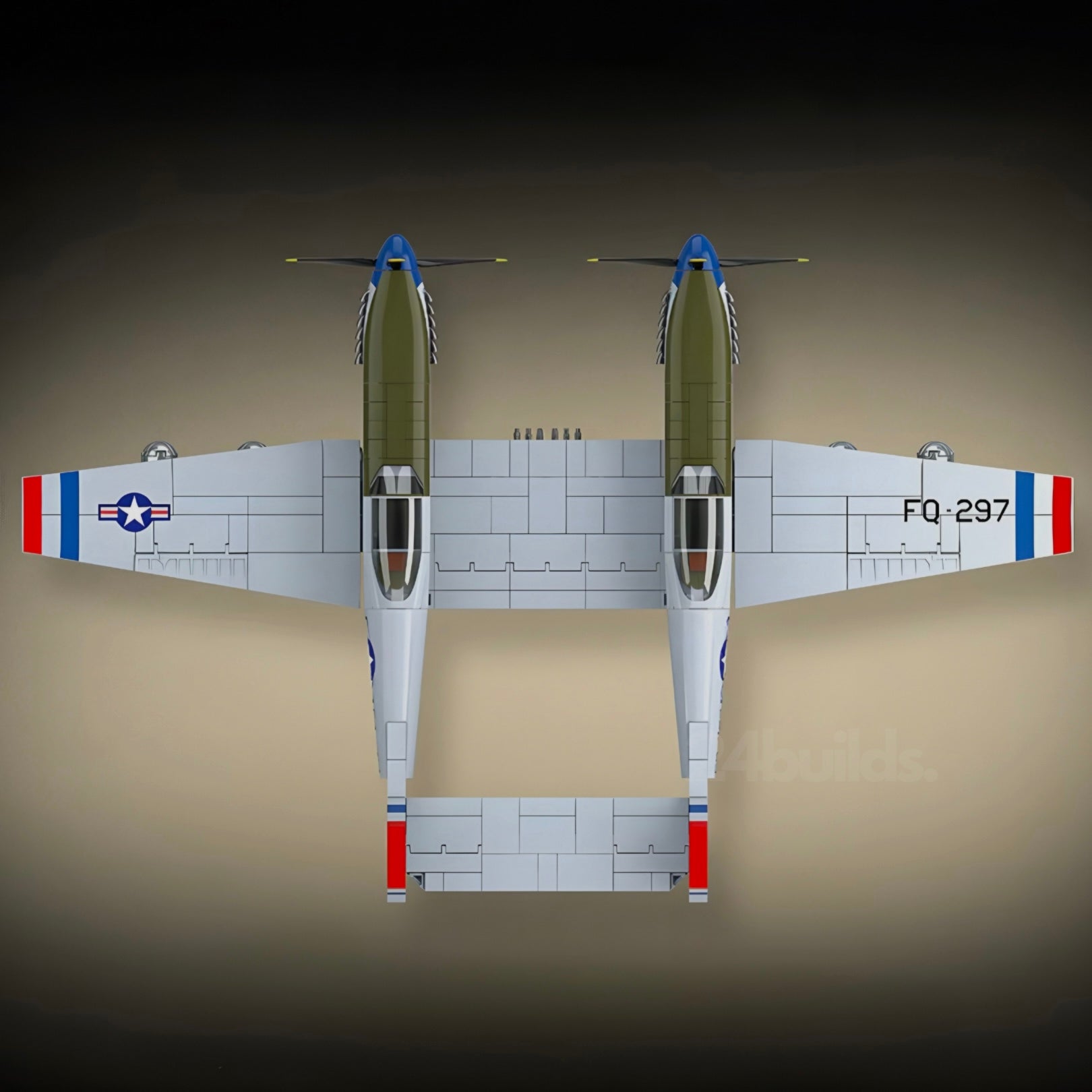 North American F - 82 Twin Mustang | 1108pcs - My Store