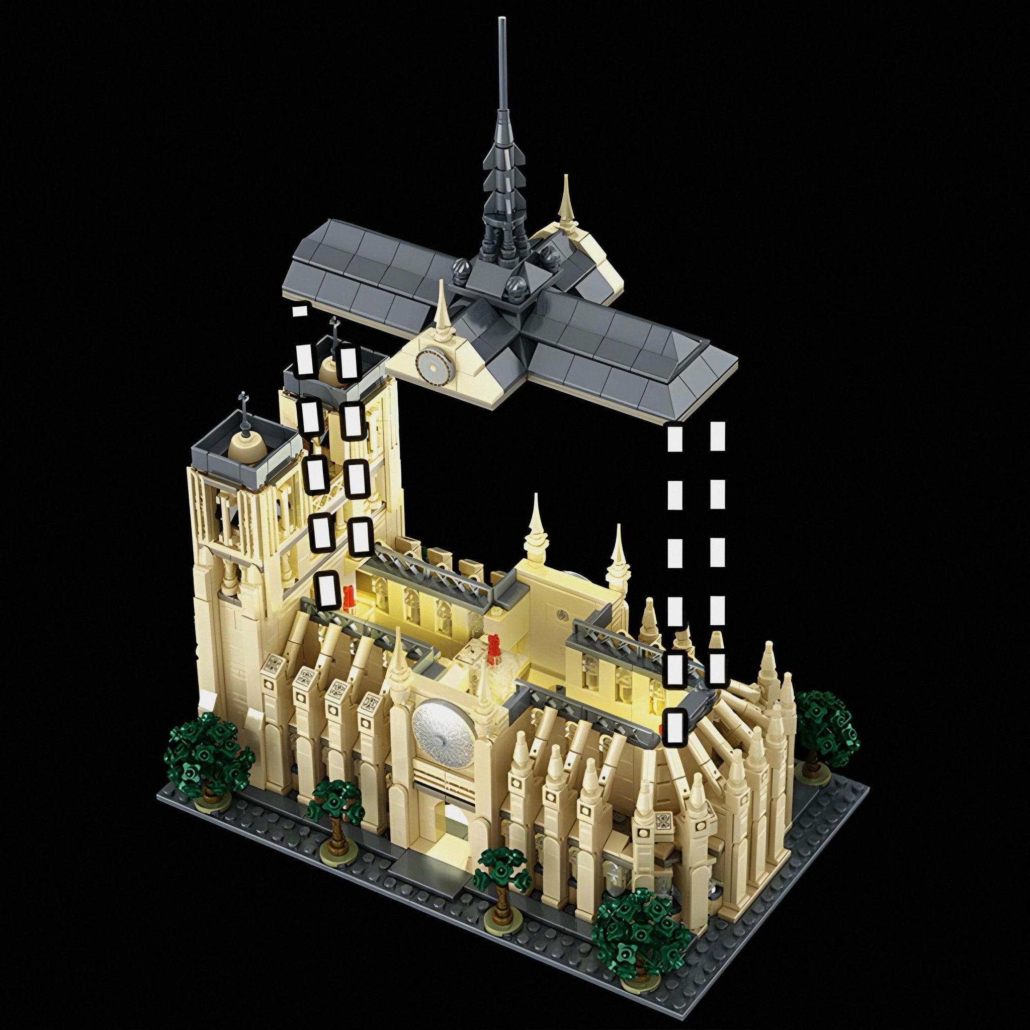 Notre Dame Cathedral | 1758pcs - My Store