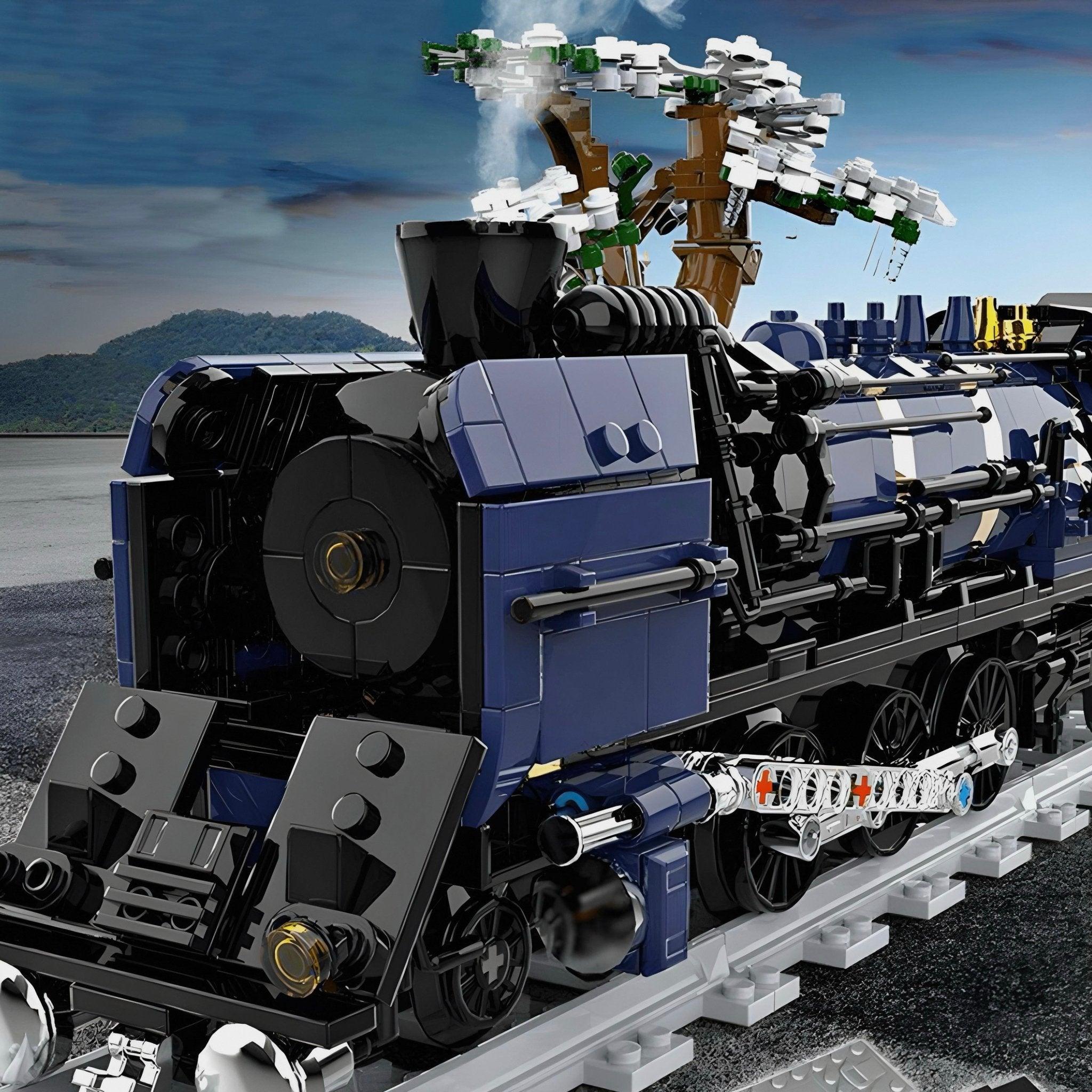 Oriental Steam Train | 1052pcs - My Store