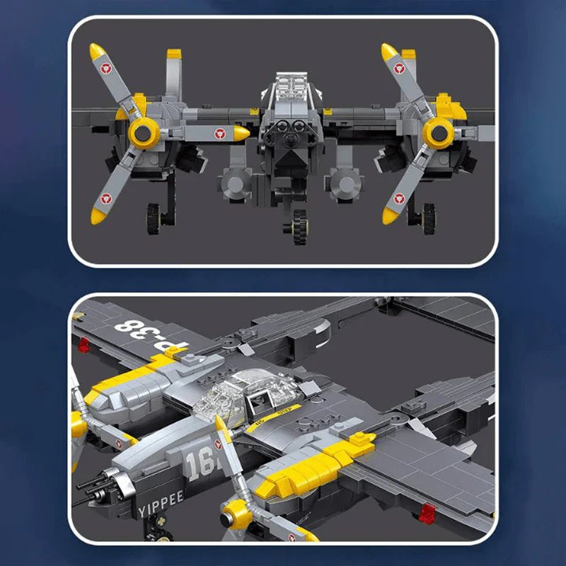 P - 38 Fighter | 942pcs - My Store
