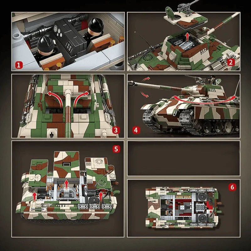 Panther Tank | 2136pcs - My Store