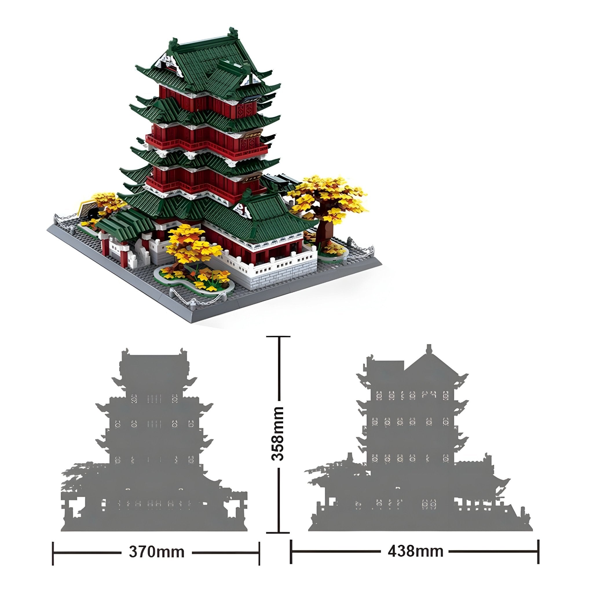 Pavilion of Prince Teng | 2802pcs - My Store