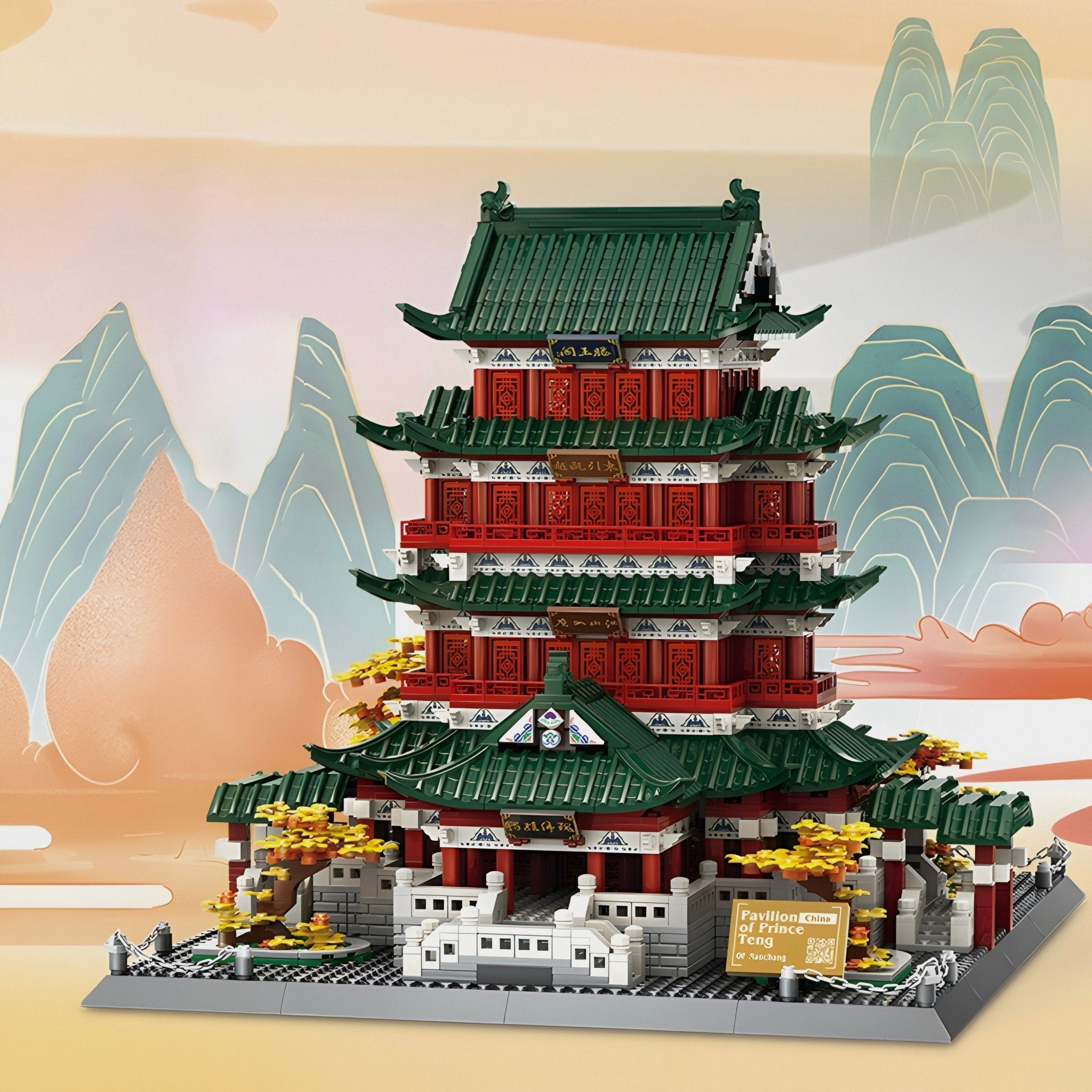 Pavilion of Prince Teng | 2802pcs - My Store