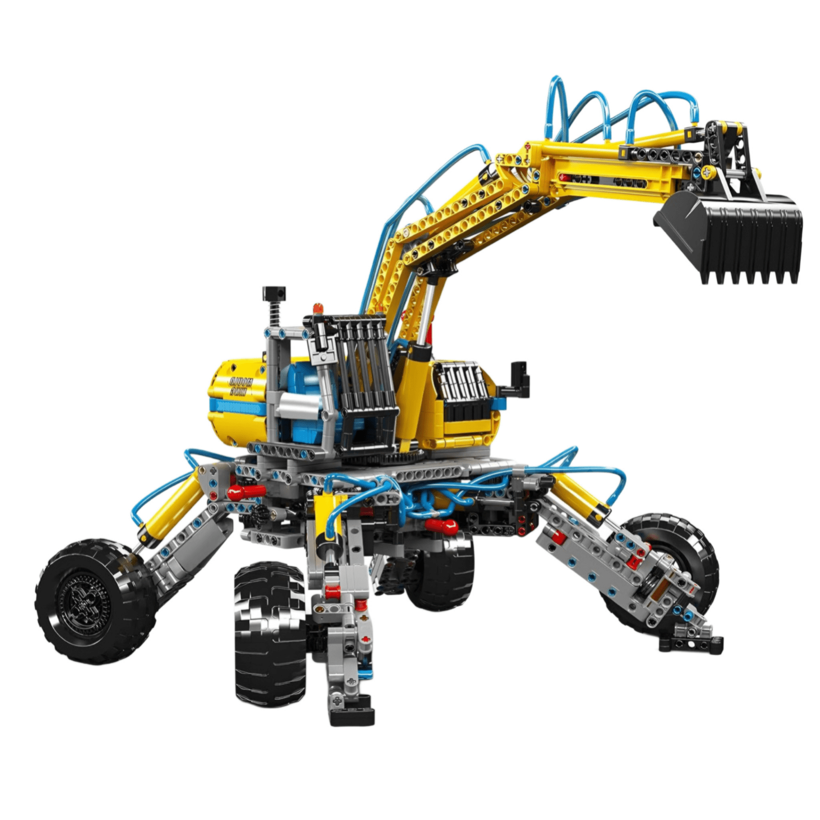 Pneumatic All - Terrain Excavator | 1392pcs - My Store