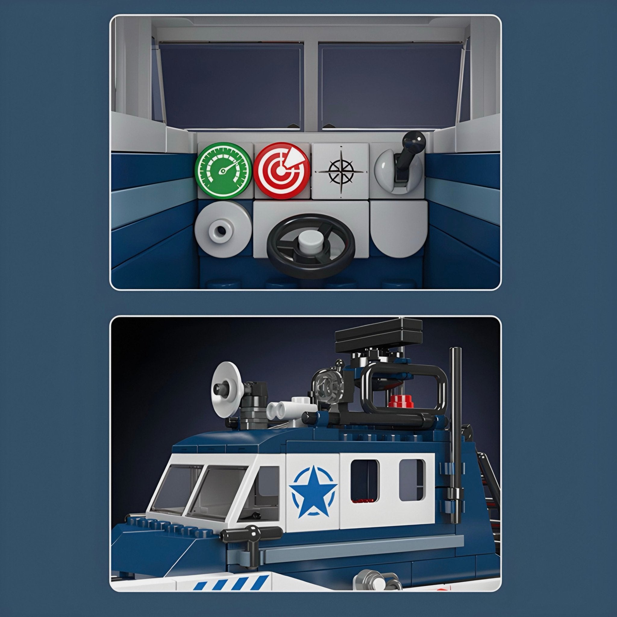 Police Boat | 416pcs - My Store